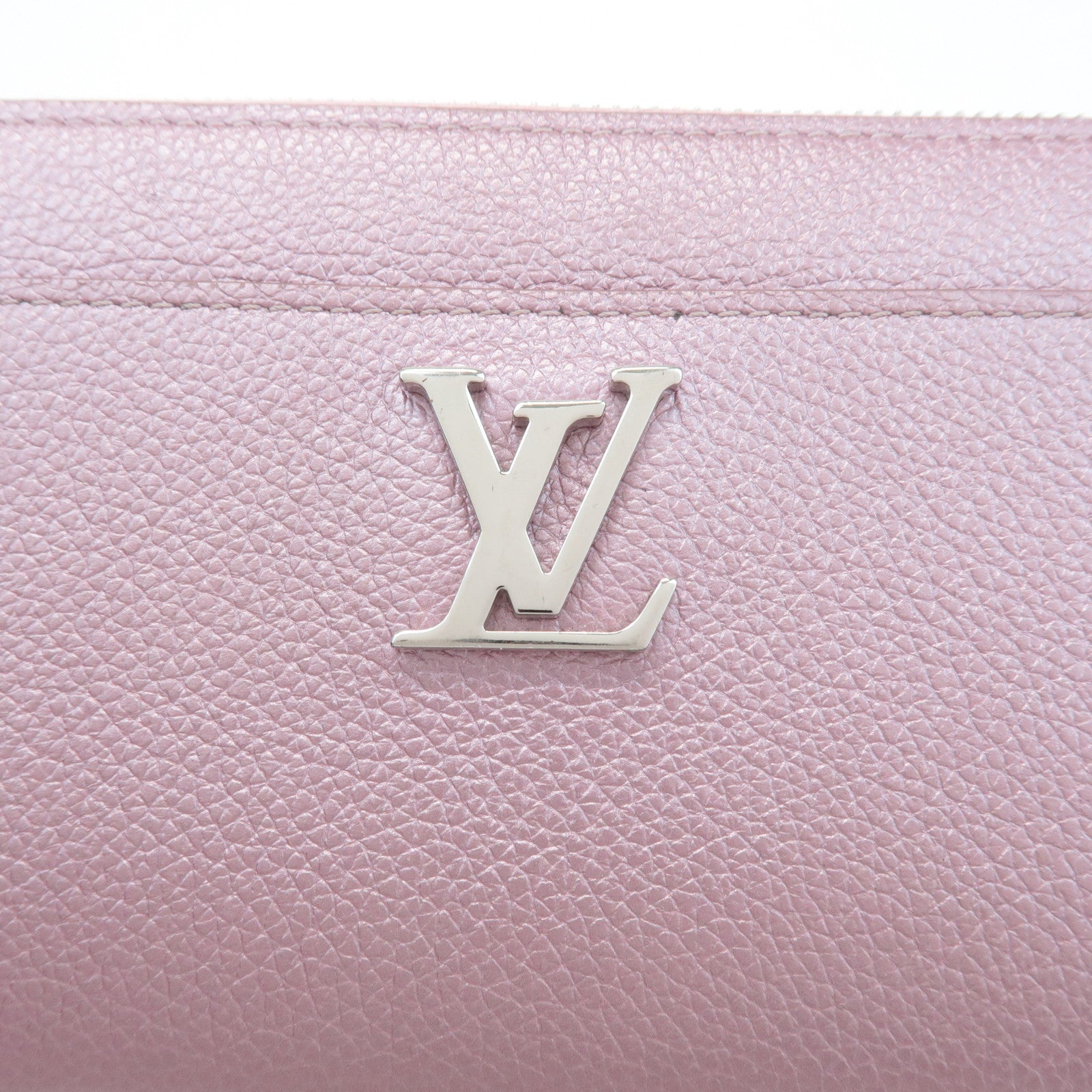 Louis Vuitton Zippy Lock Me Long Wallet Crystal Rose M69812 Used