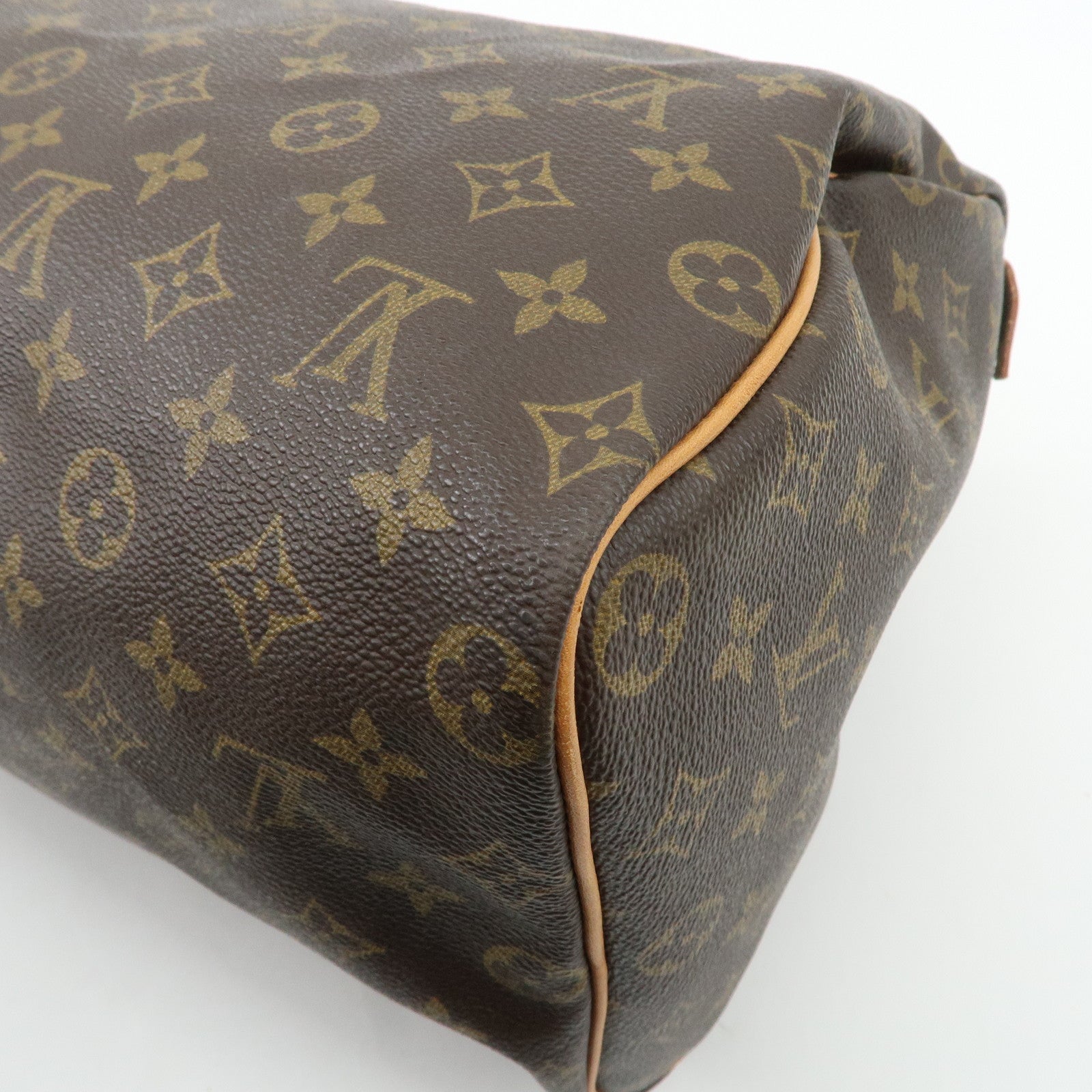 Louis Vuitton Monogram Speedy 40 Hand Bag Boston Bag M41522 Used