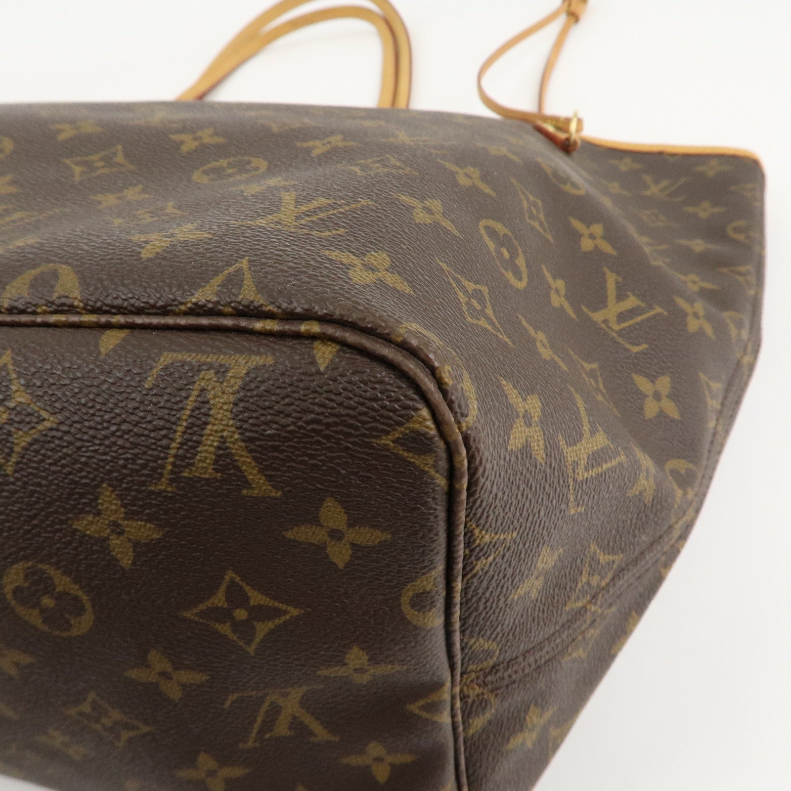 Louis Vuitton Monogram Neverfull GM Tote Bag Hand Bag M40157 Used