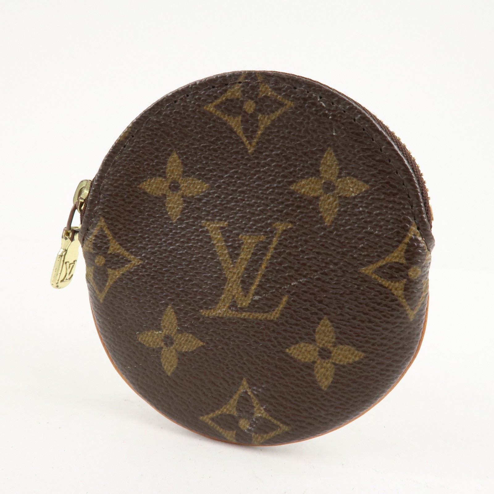 Set of2 Louis Vuitton Monogram Porte Monnaie Rond Coin Case M61926