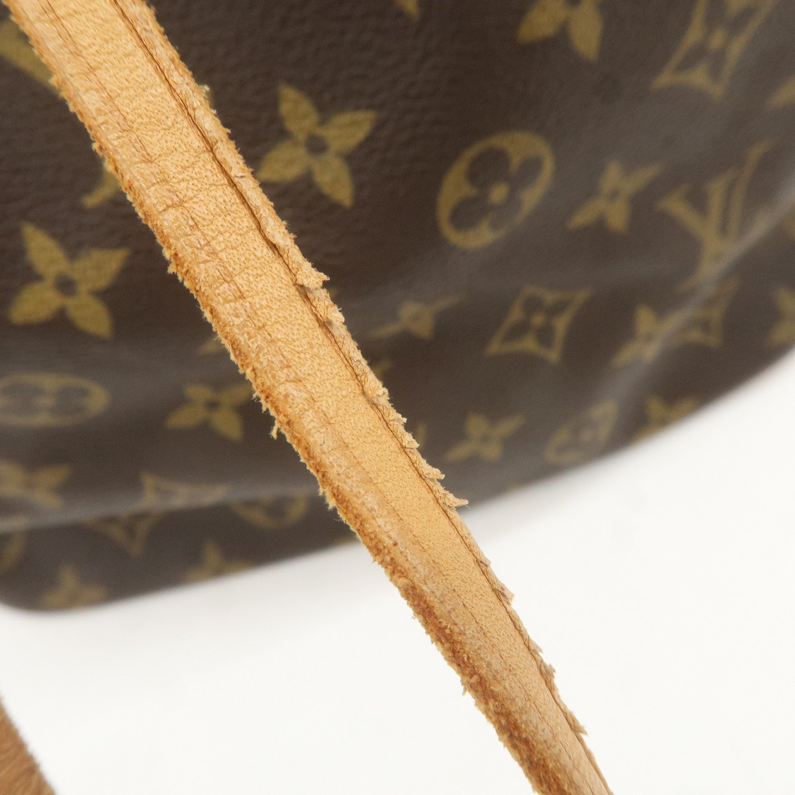 Louis Vuitton Monogram Petit Noe Shoulder Bag Brown M42226