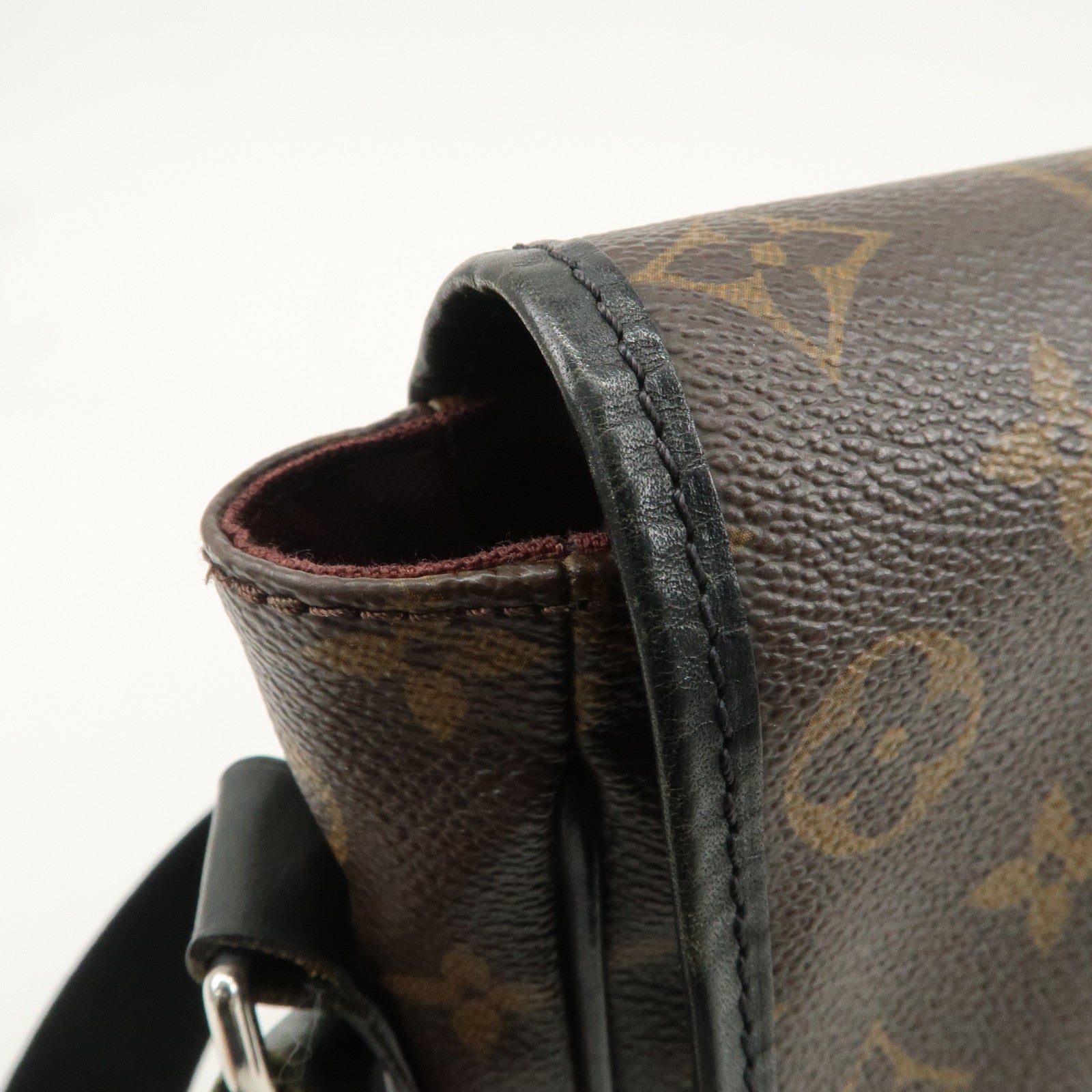 Louis Vuitton Monogram Macassar Bass PM Shoulder Bag M56717