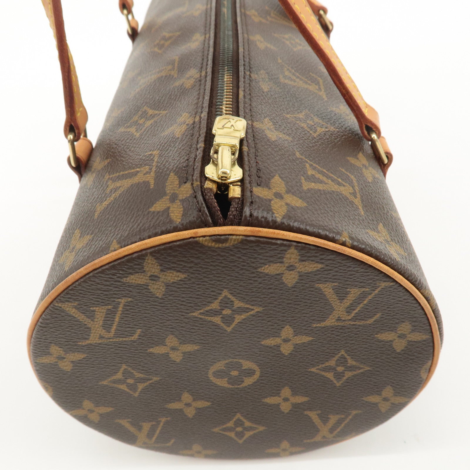 Louis Vuitton Monogram Papillon 30 Hand Bag New Style M51385 Used