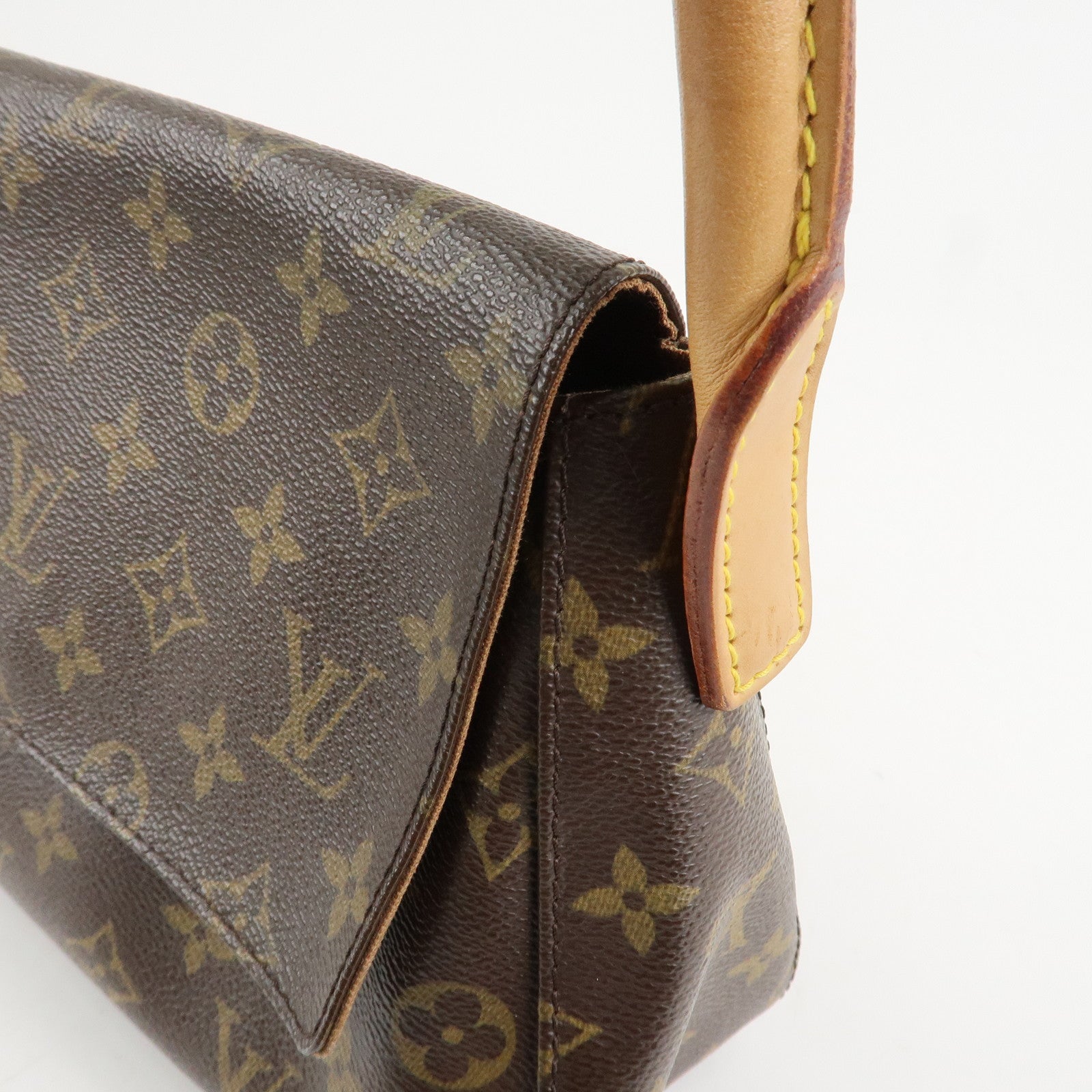 Louis Vuitton Monogram Mini Looping Shoulder Bag Hand Bag M51147 Used