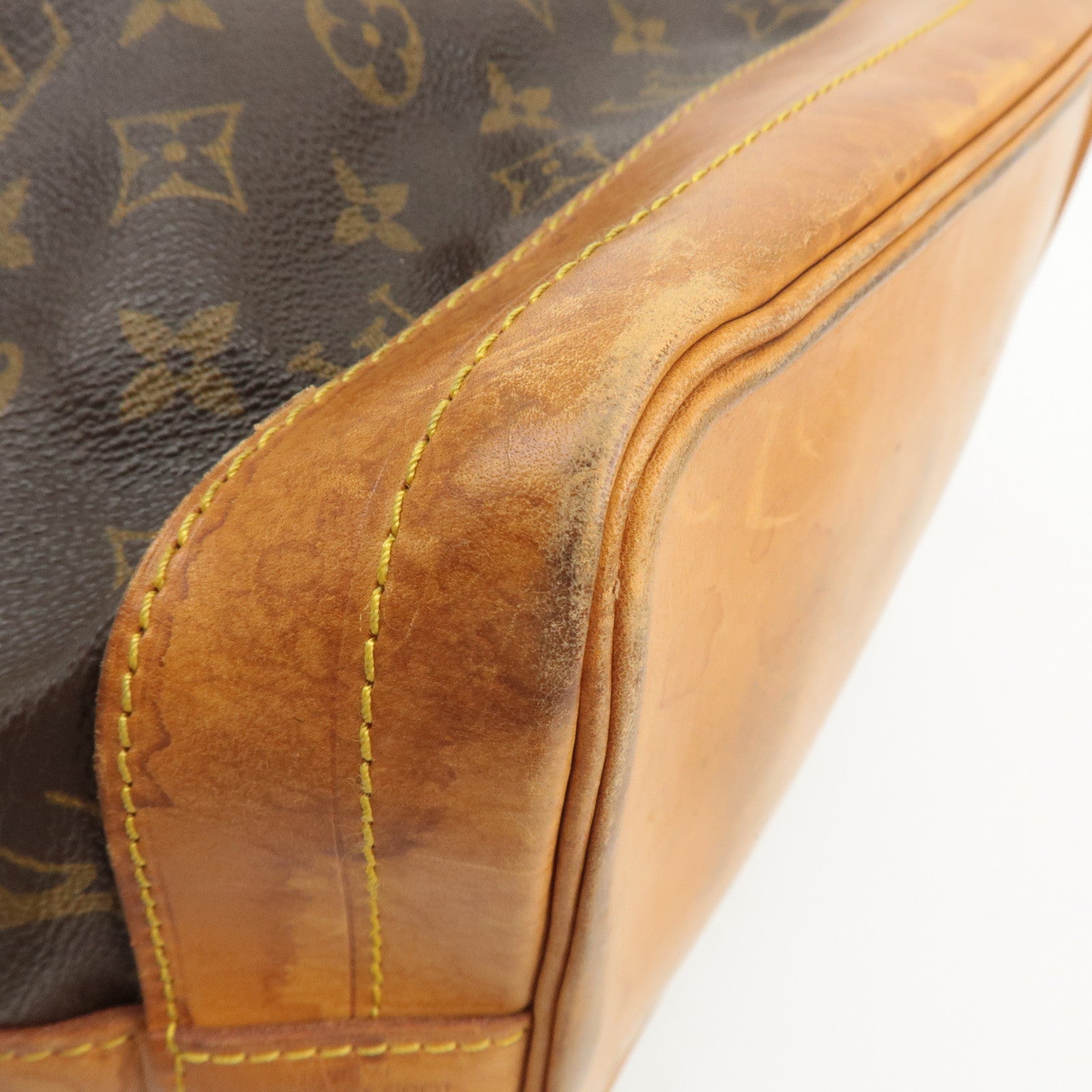 Louis Vuitton Monogram Noe Shoulder Bag Hand Bag Brown M42224