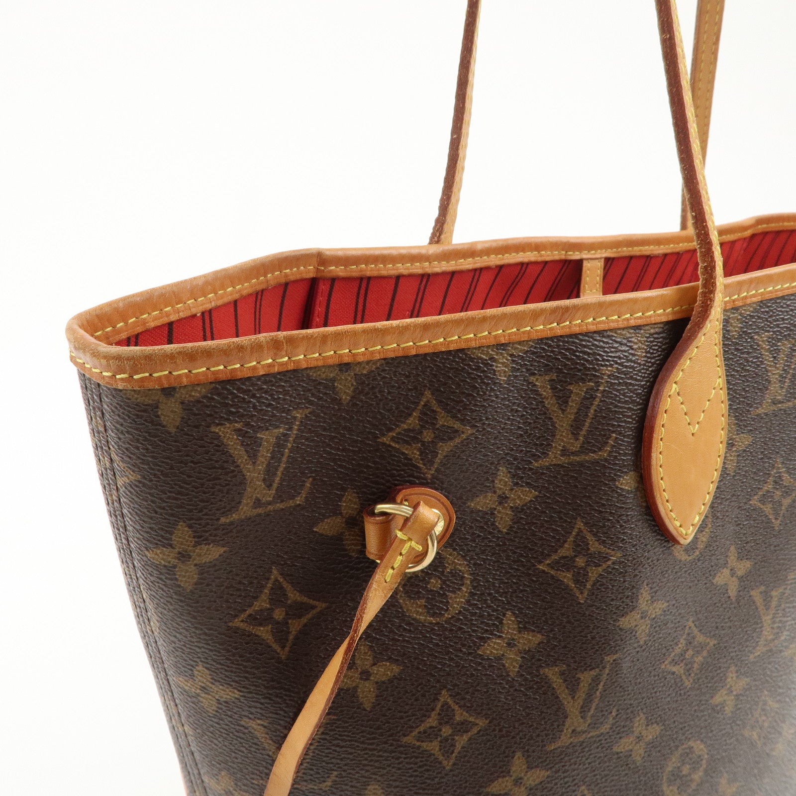 Louis Vuitton Monogram Neverfull MM Tote Bag M41177 Used