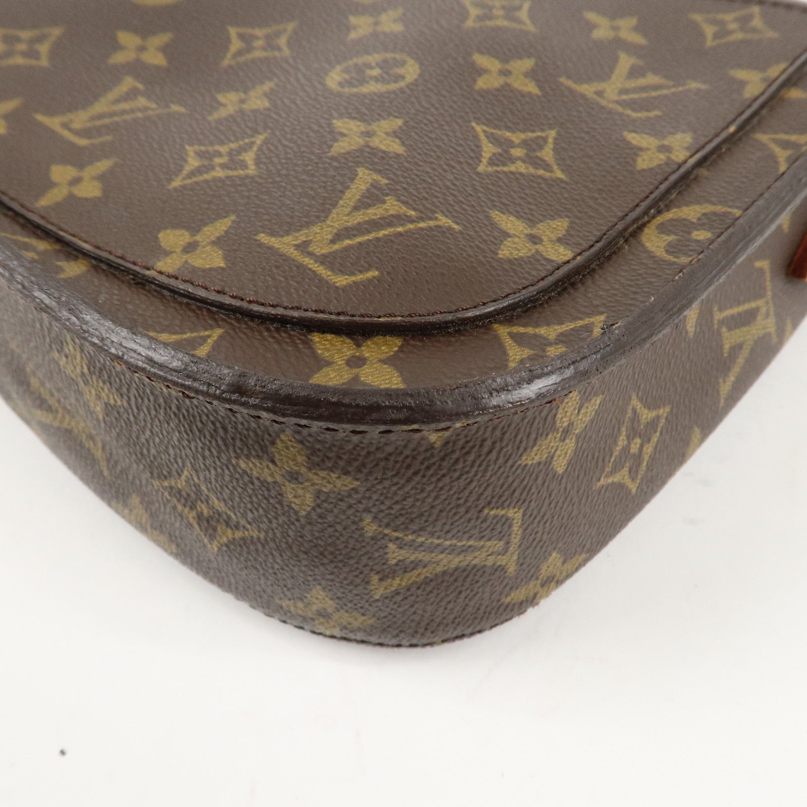 Louis Vuitton Monogram Saint Cloud GM Shoulder Bag Brown M51242