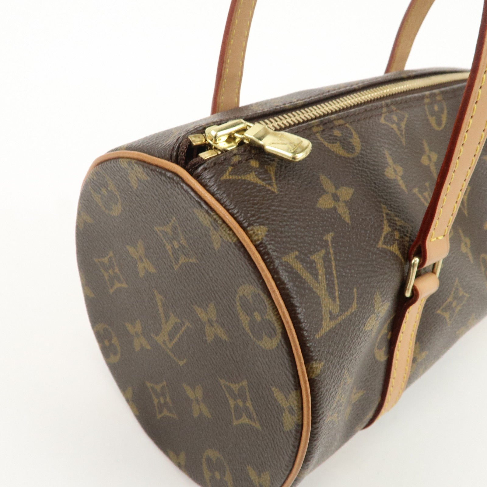 Louis Vuitton Monogram Papillon 26 Hand Bag New Style M51386 Used