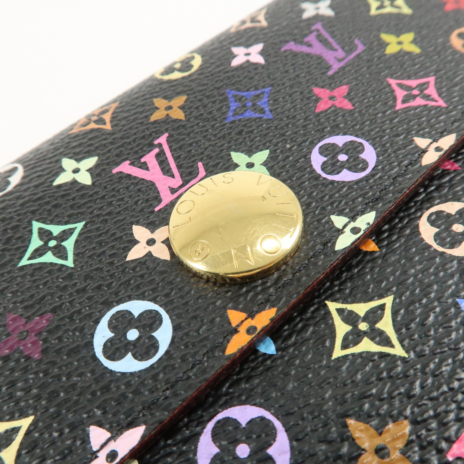 Louis Vuitton Monogram Multicolor Portefeuille Sarah M60273 Used