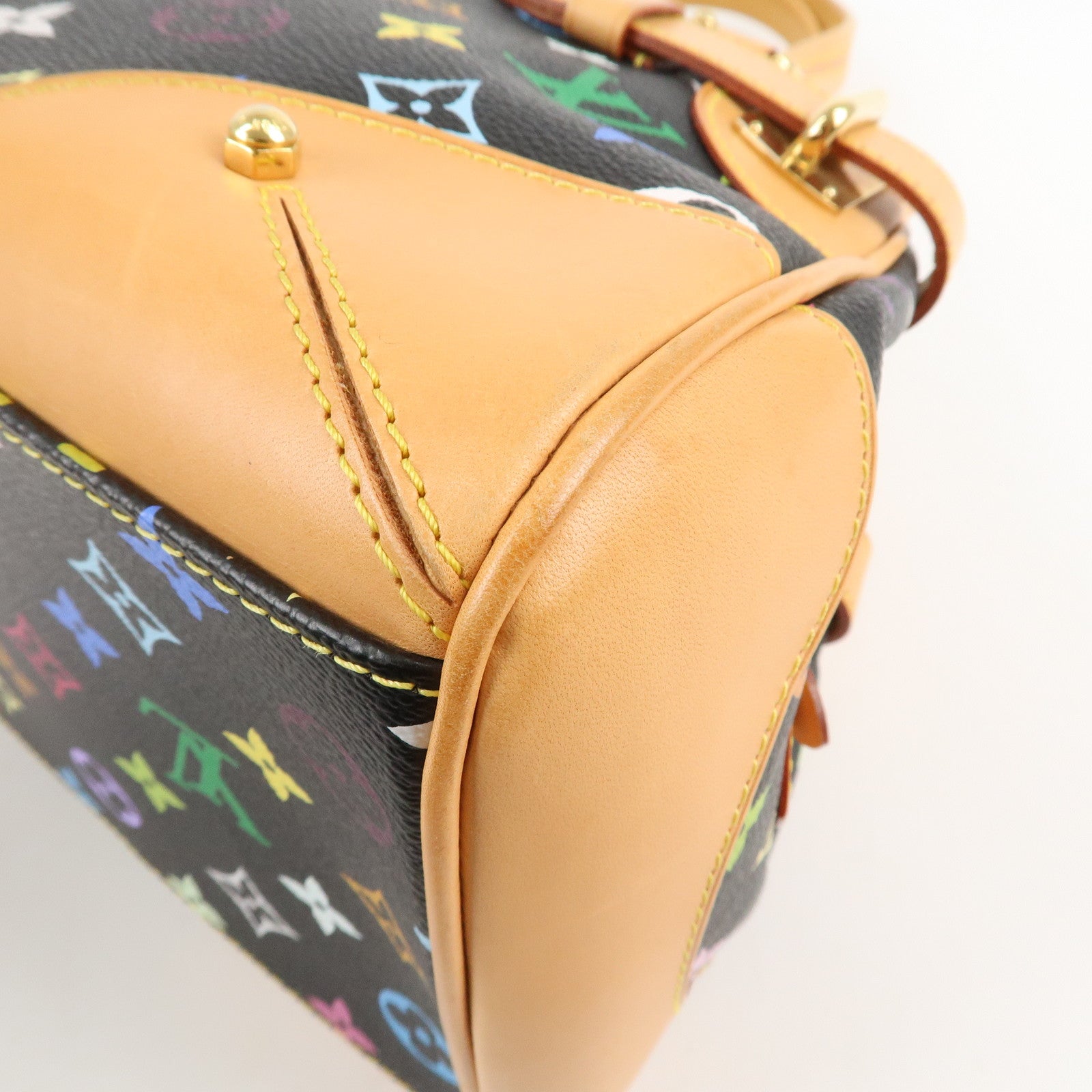 Louis Vuitton Monogram Multicolor Claudia Hand Bag M40194 Used