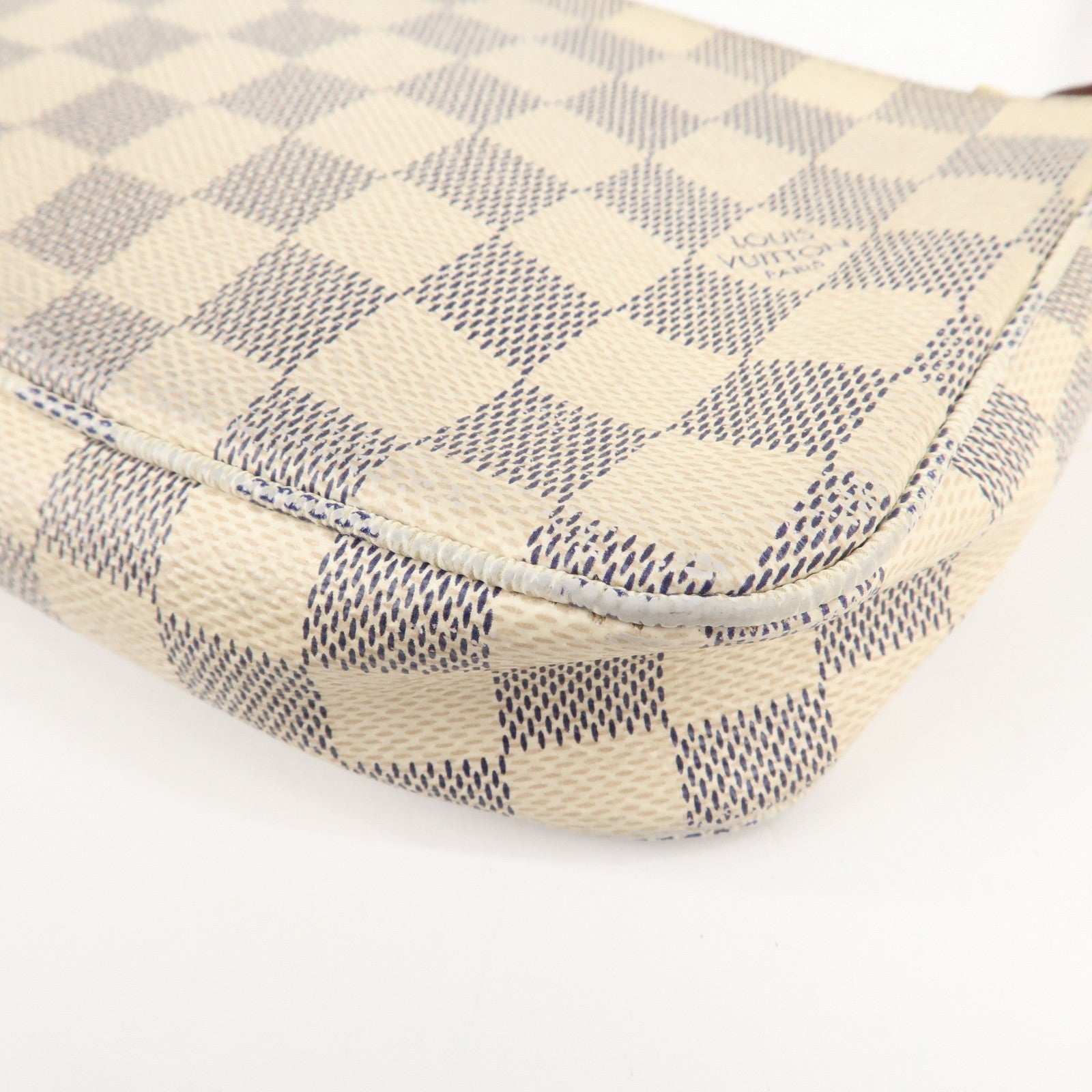 Louis Vuitton Damier Azur Pochette Accessoires Pouch N41207 Used