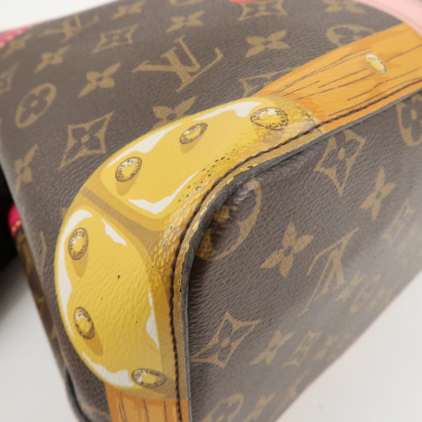 Louis Vuitton Monogram Neo Noe Trompe L
oeil Summer Trunk M40649 Used