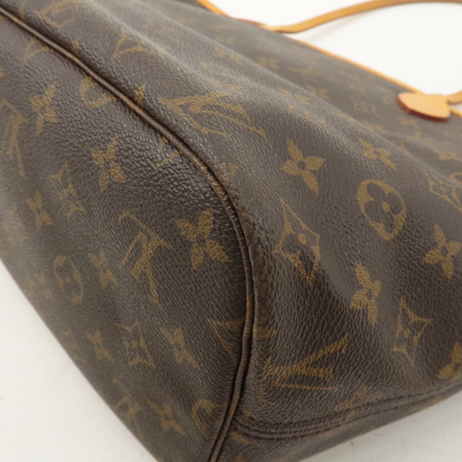 Louis Vuitton Monogram Neverfull MM Tote Bag Brown M40995