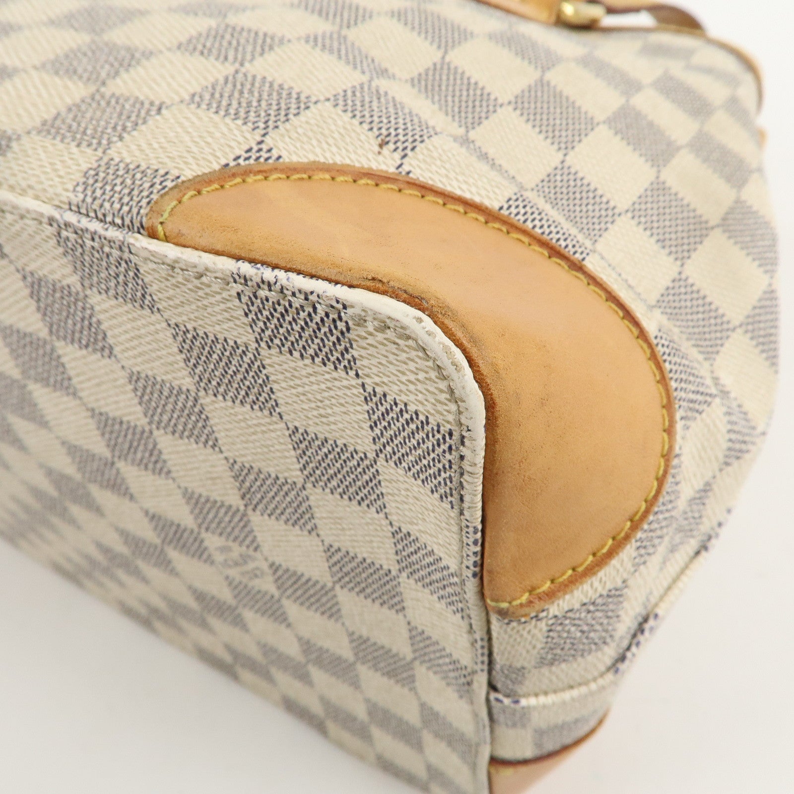 Louis Vuitton Damier Azur Hampstead PM Hand Bag N51207