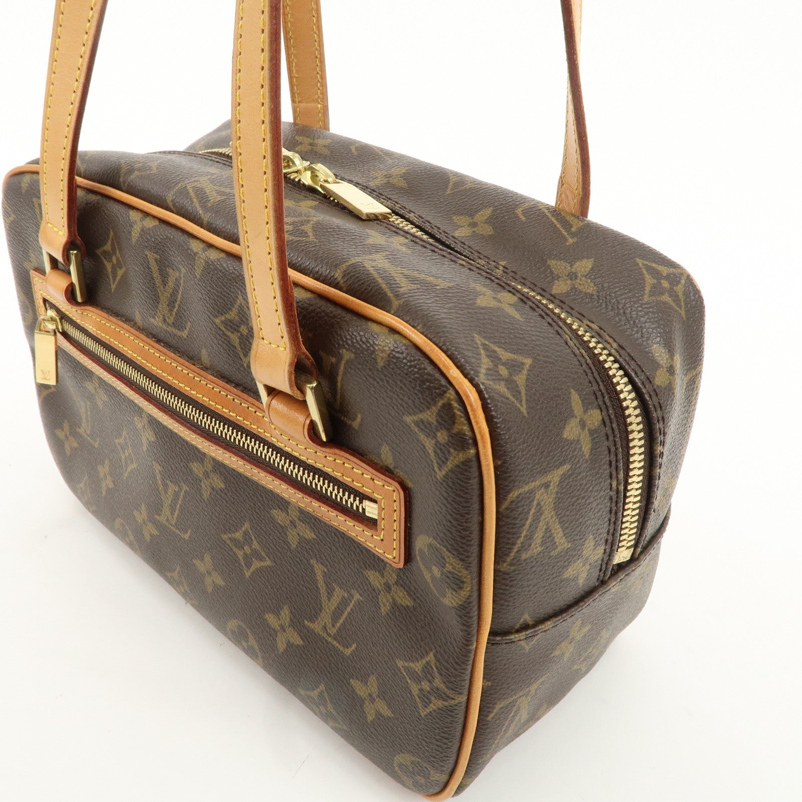 Louis Vuitton Monogram Cite MM Shoulder Bag Hand Bag M51182 Used