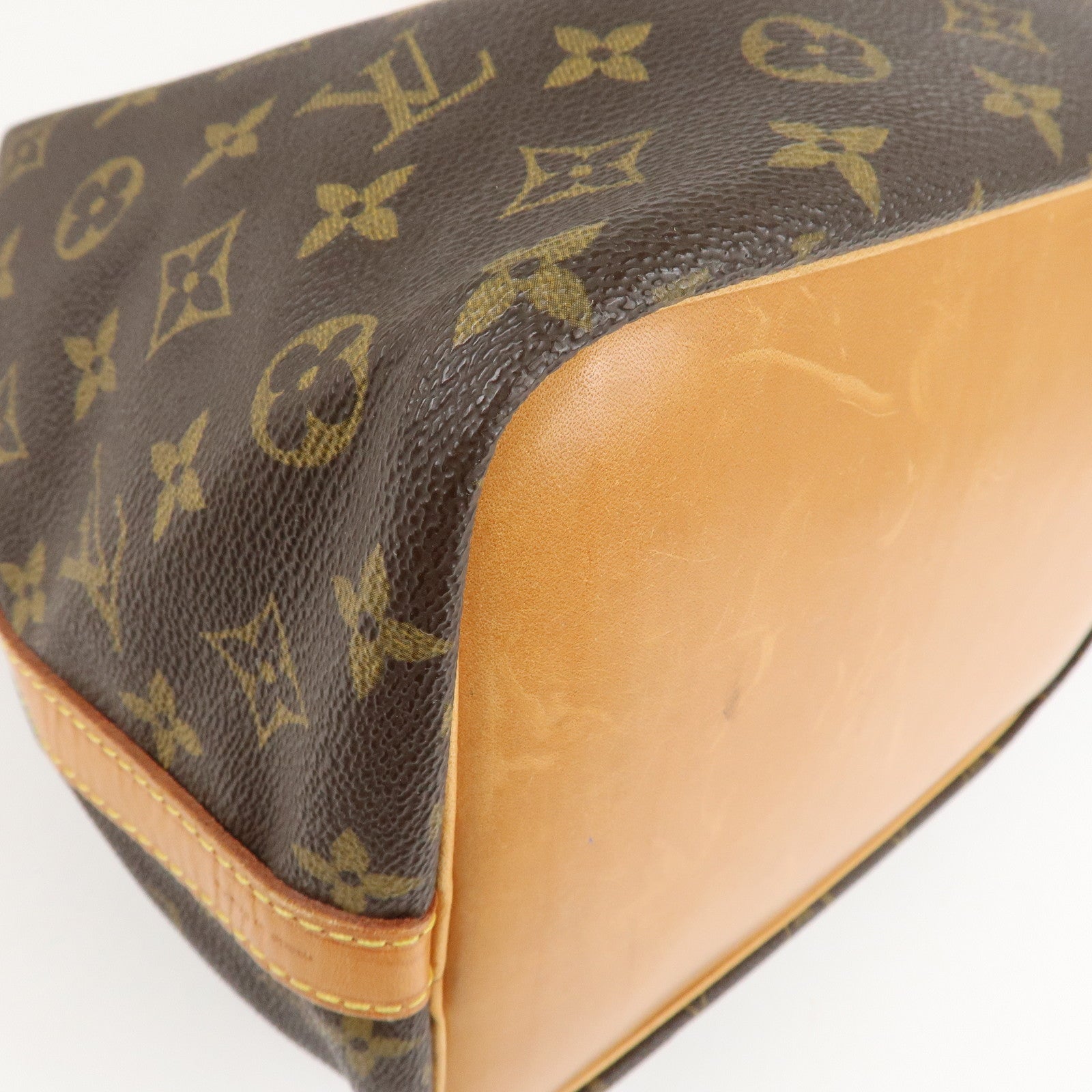 Louis Vuitton Monogram Petit Noe Shoulder Bag Brown M42226 Used