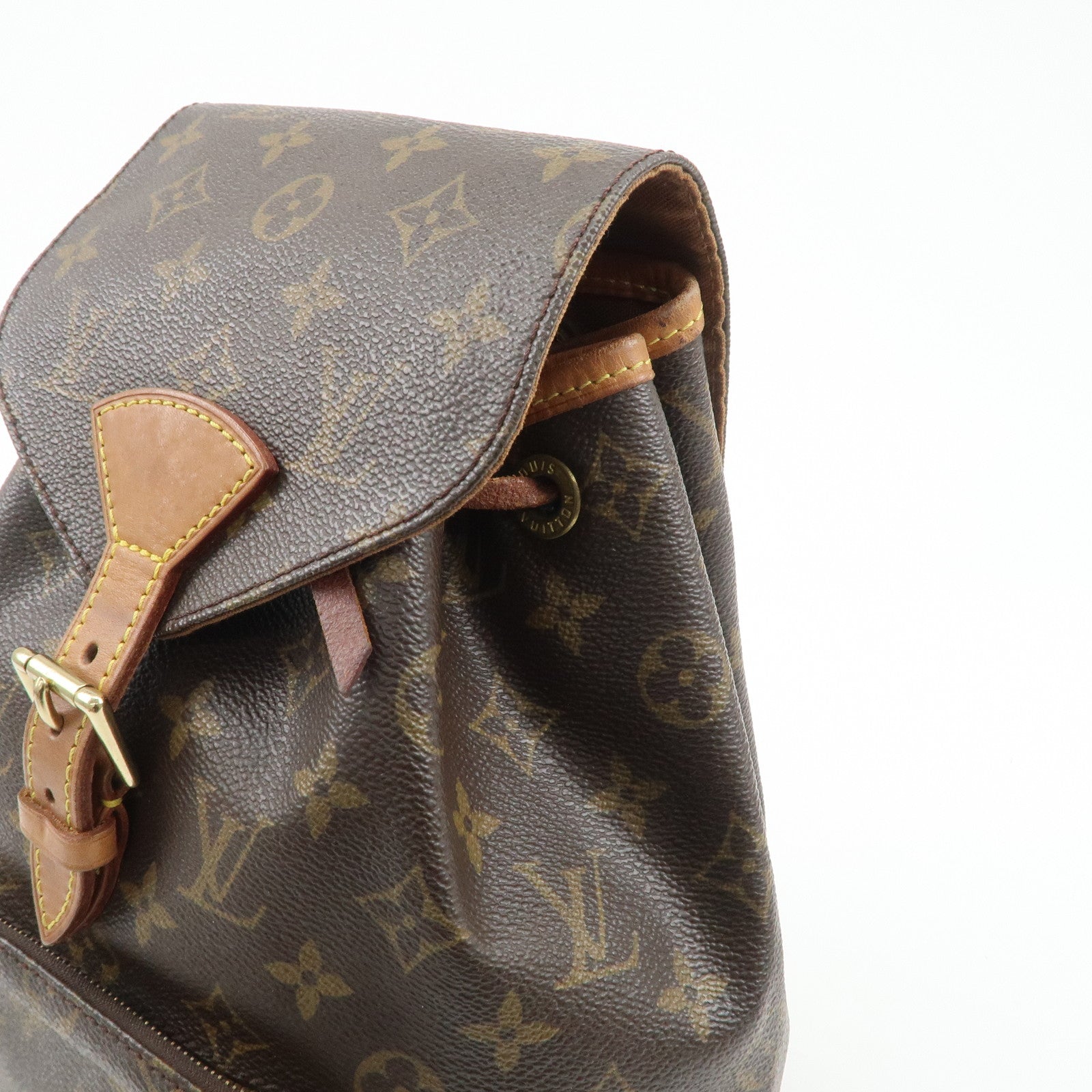 Louis Vuitton Monogram Montsouris MM Back Pack Bag M51136