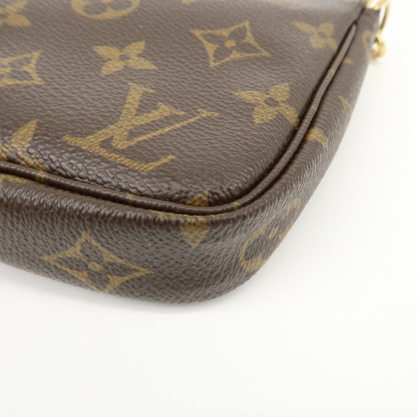 Louis Vuitton Monogram Pochette Accessoires Pouch Hand Bag  M51980 Used