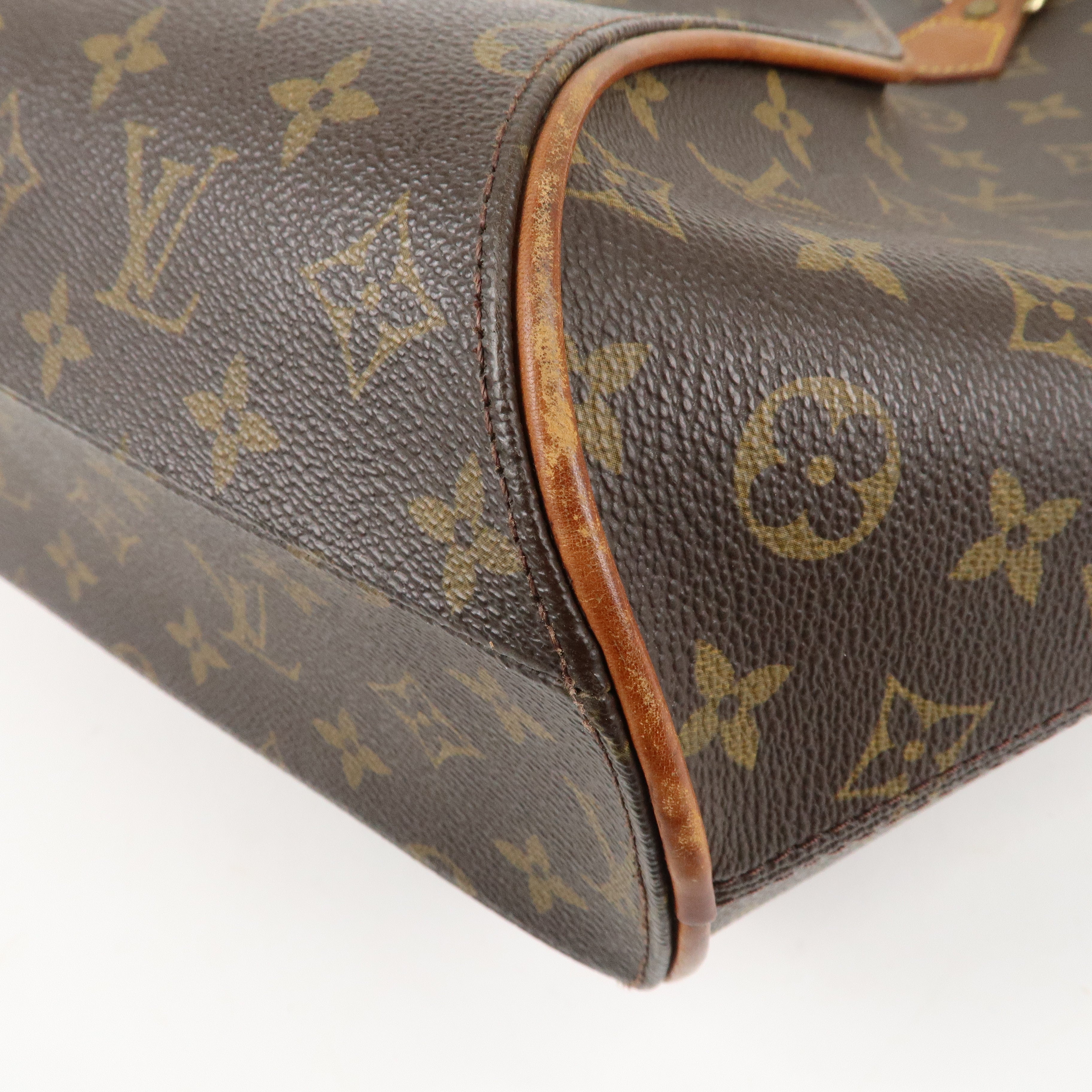 Louis Vuitton Monogram Ellipse MM Hand Bag Brown M51126