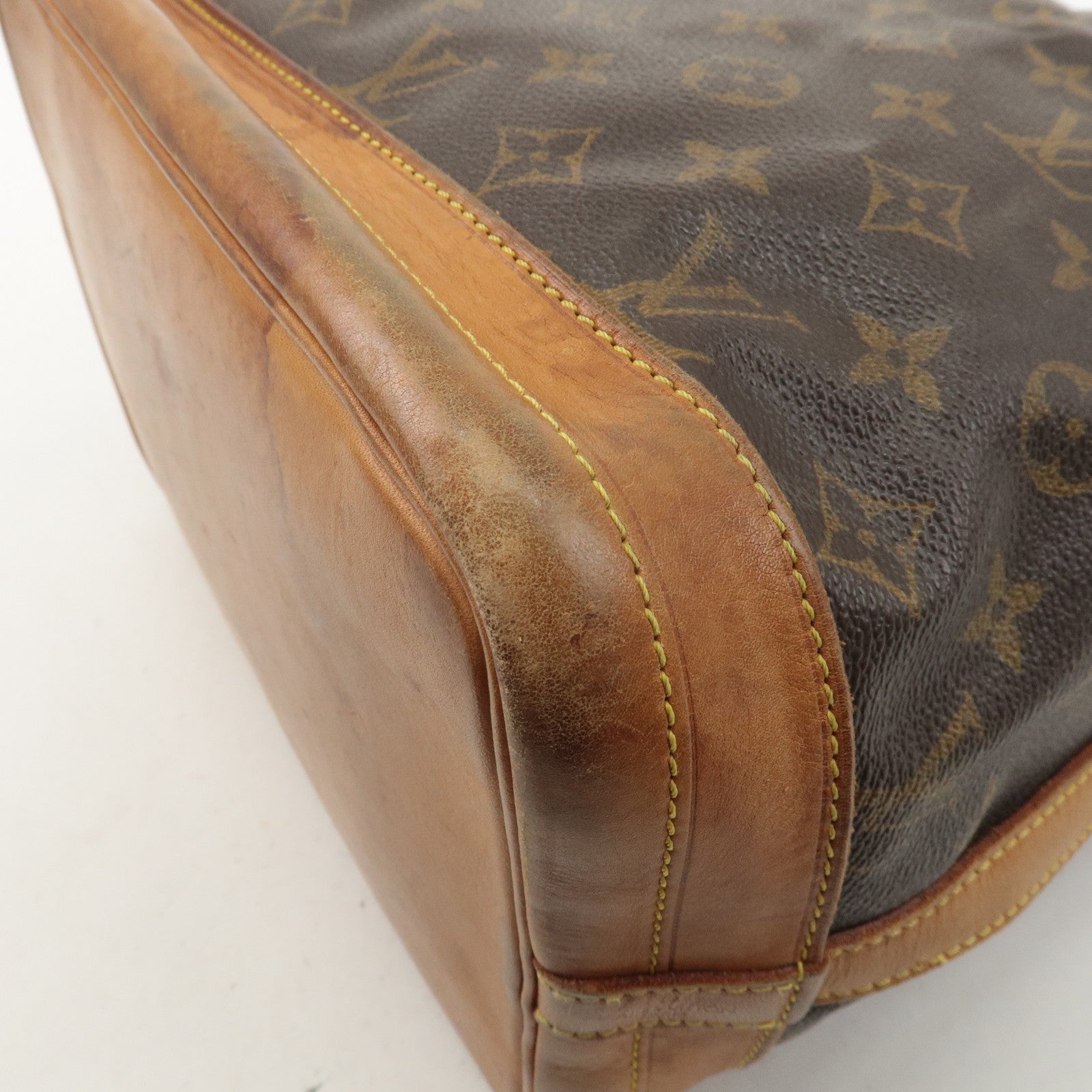 Louis Vuitton Monogram Noe Shoulder Bag Hand Bag Brown M42224