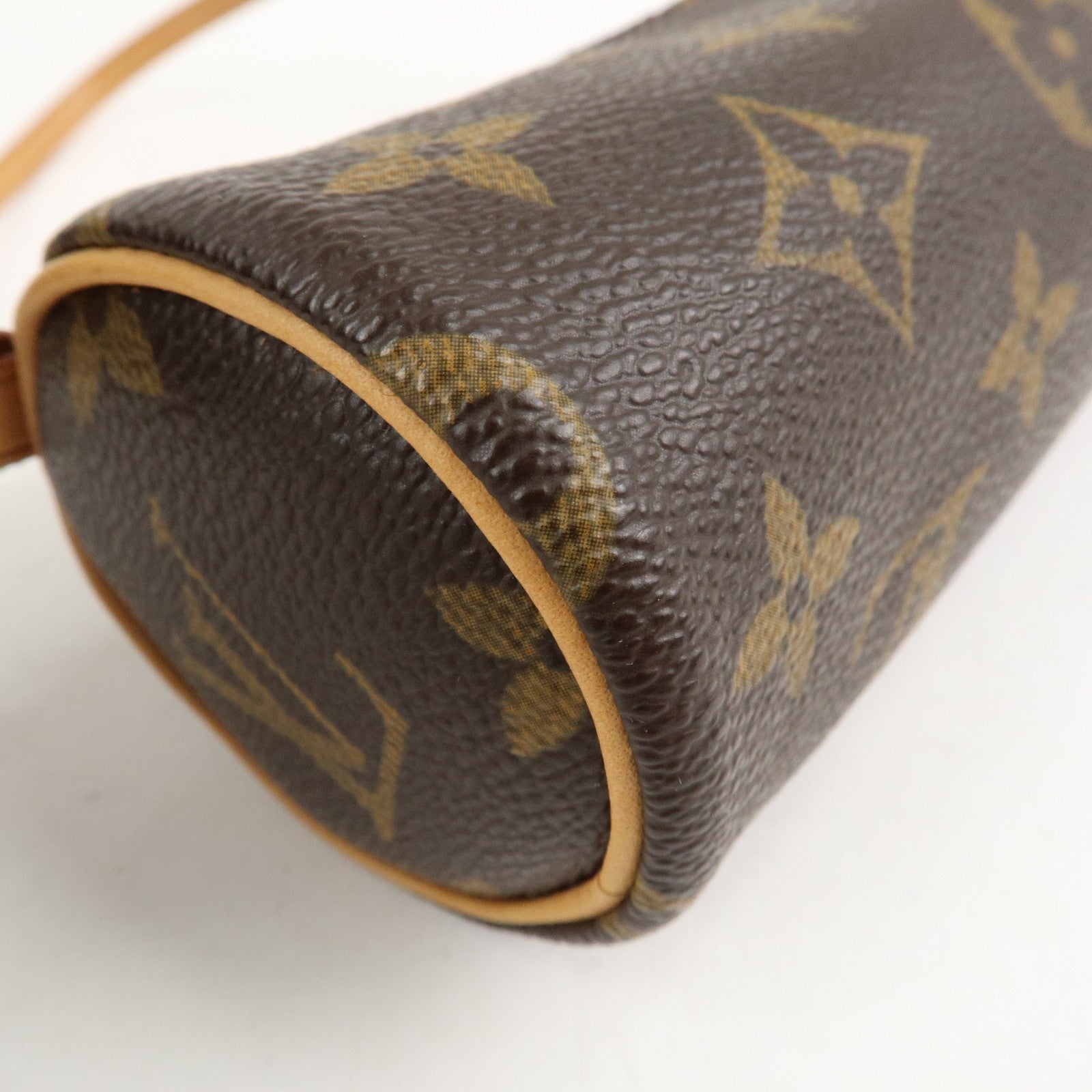 Louis Vuitton Monogram Mini Pouch for Papillon Bag Brown Used