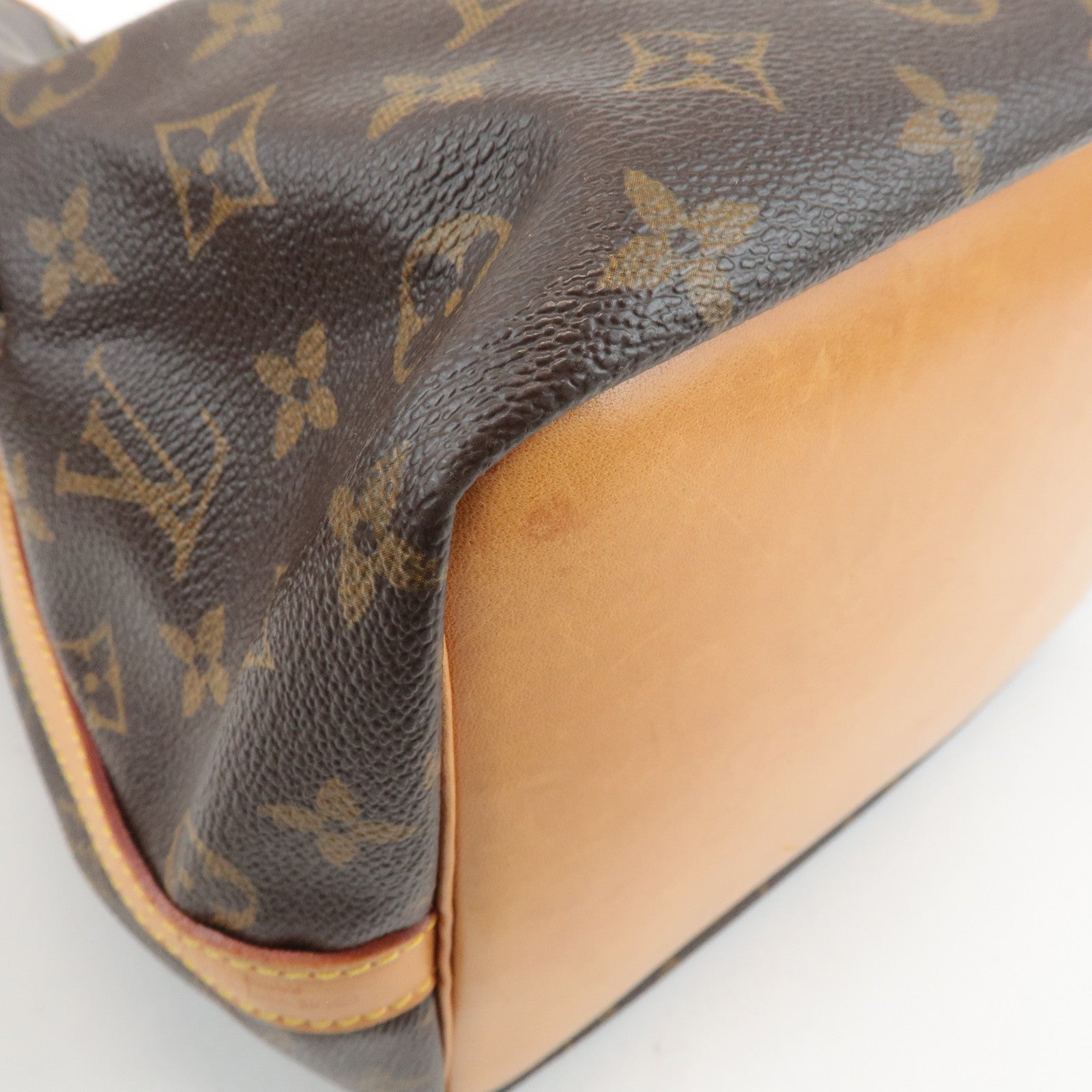 Louis Vuitton Monogram Petit Noe Shoulder Bag Brown M42226 Used