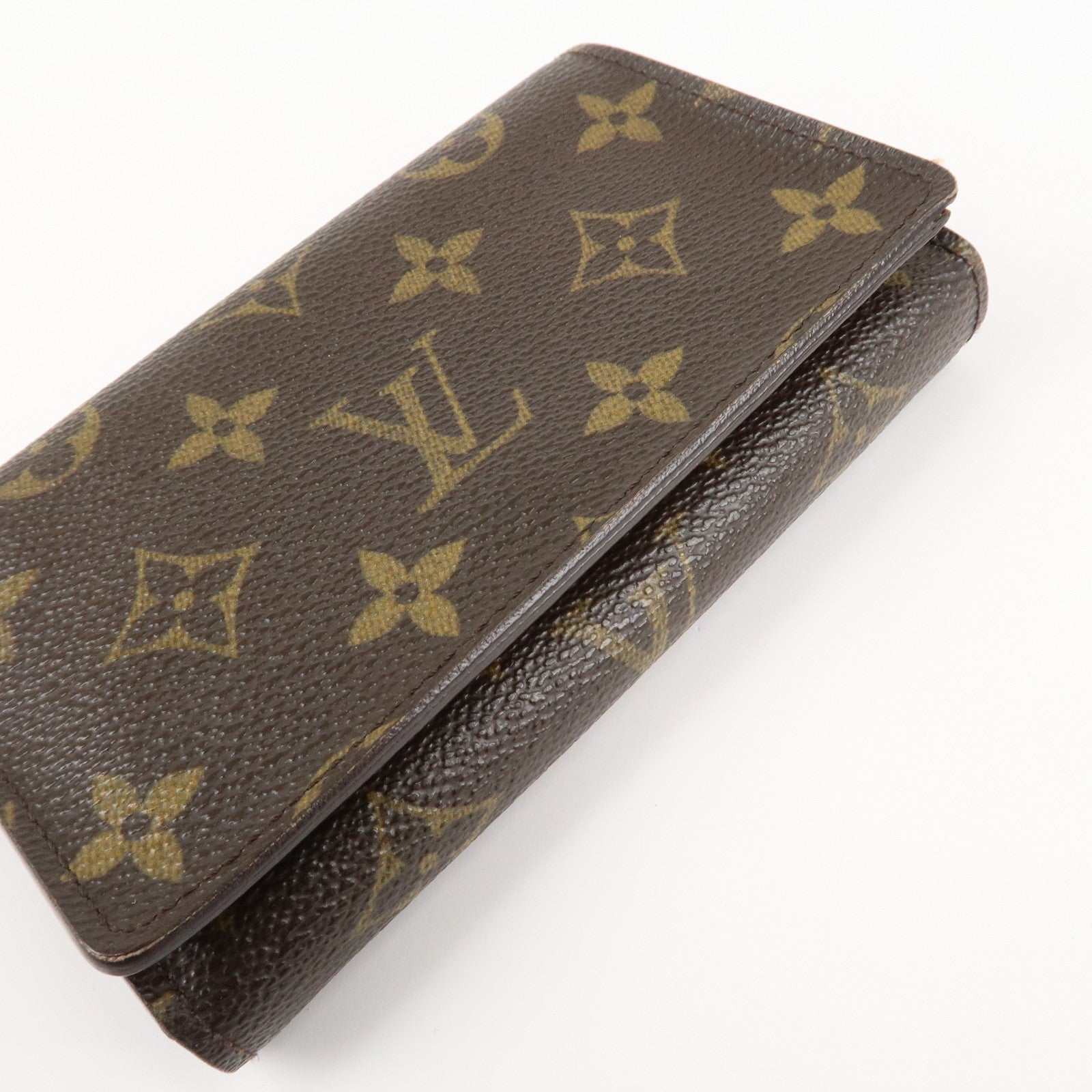 Louis Vuitton Monogram Porte Monnaie Billets Tresor Wallet M61730