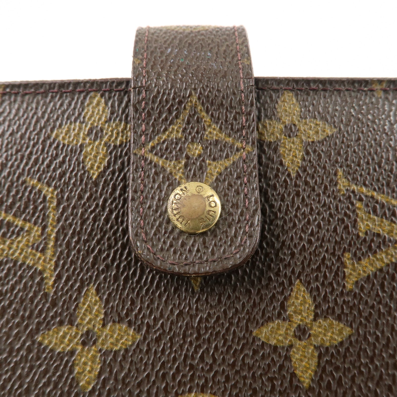 Louis Vuitton Monogram Agenda MM Planner Cover Brown R20004