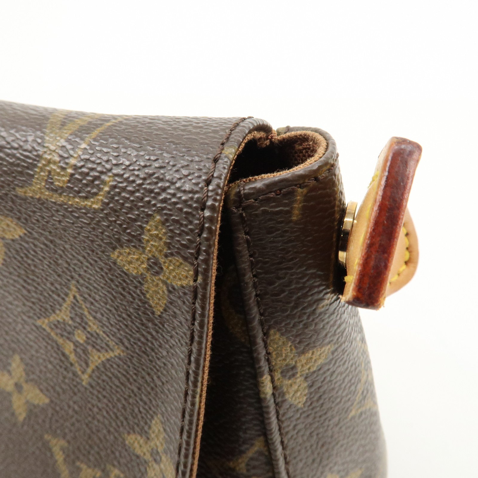 Louis Vuitton Monogram Mini Looping Shoulder Bag Hand Bag M51147 Used