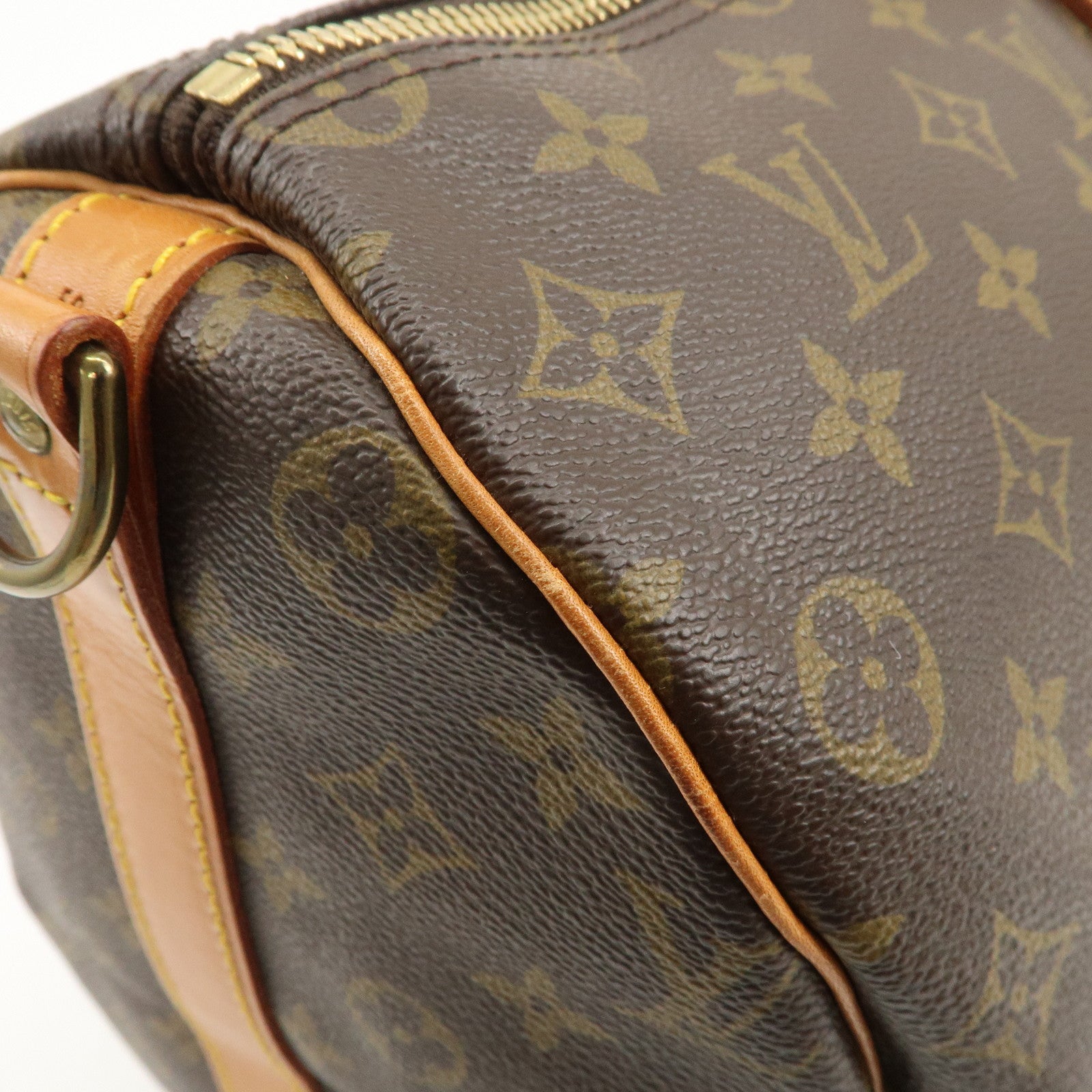 Louis Vuitton Monogram Keep All Bandouliere 50 Boston Bag M41416 Used