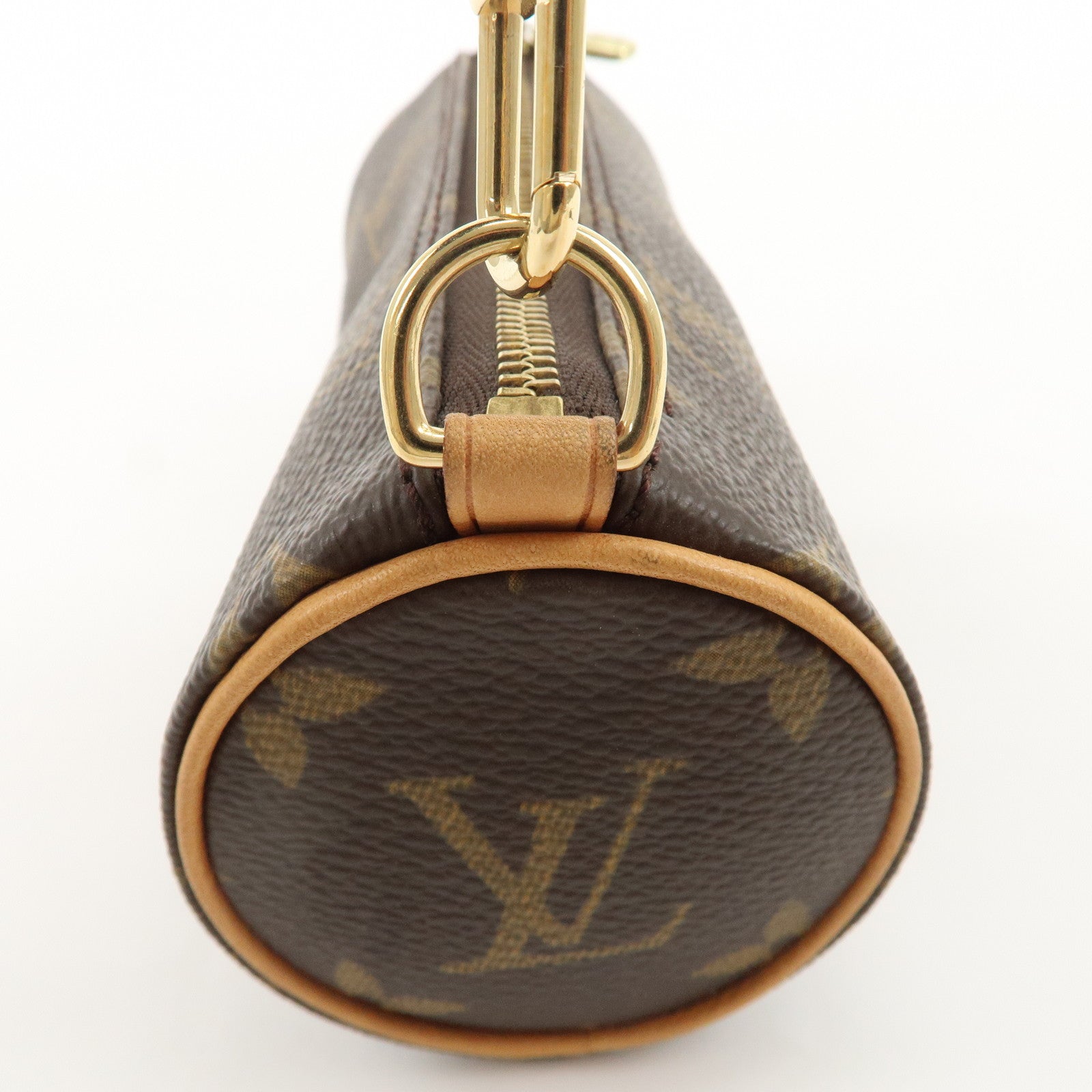 Louis Vuitton Monogram Mini Pouch for Papillon Bag Brown Used