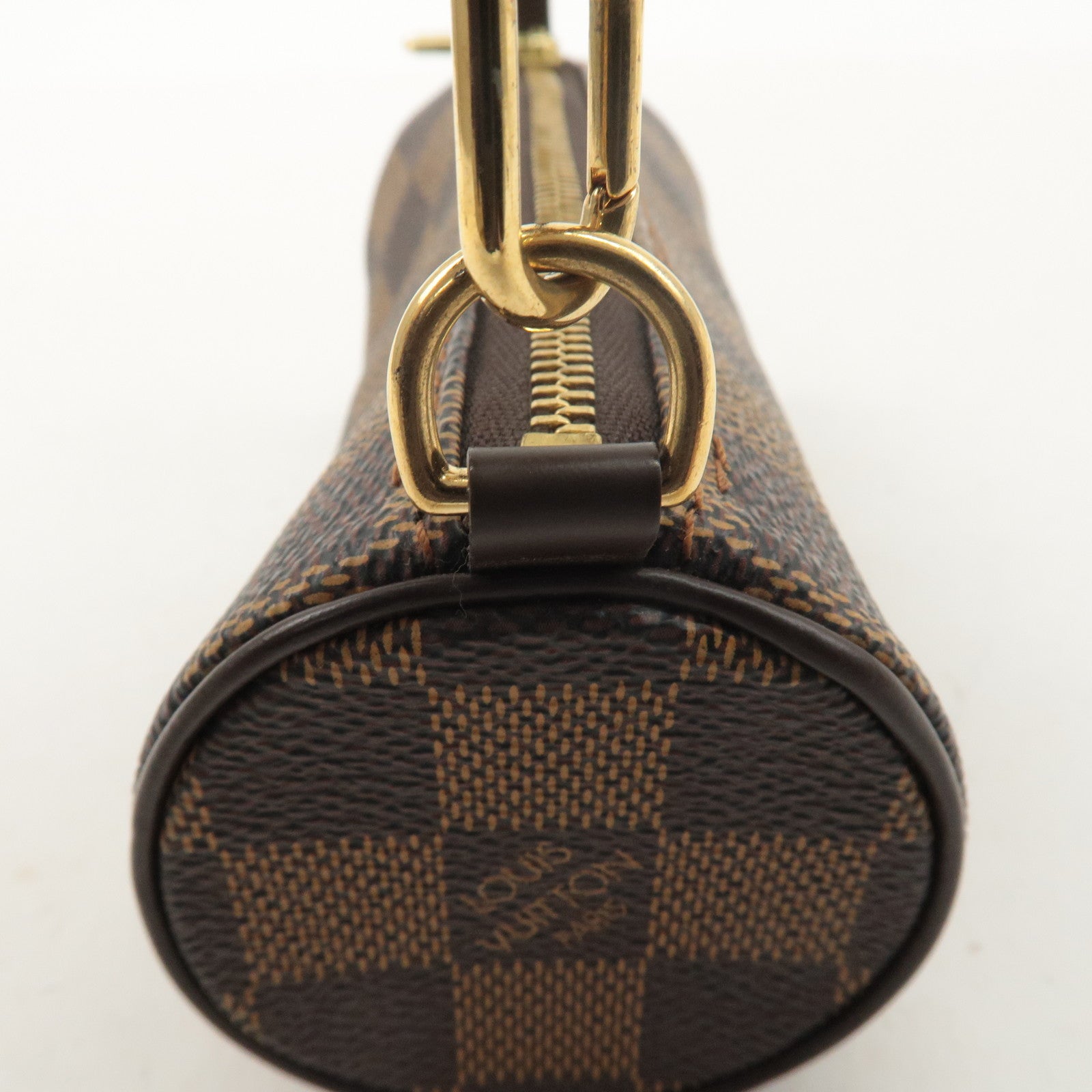 Louis Vuitton Damier Mini Pouch for Papillon Bag Brown