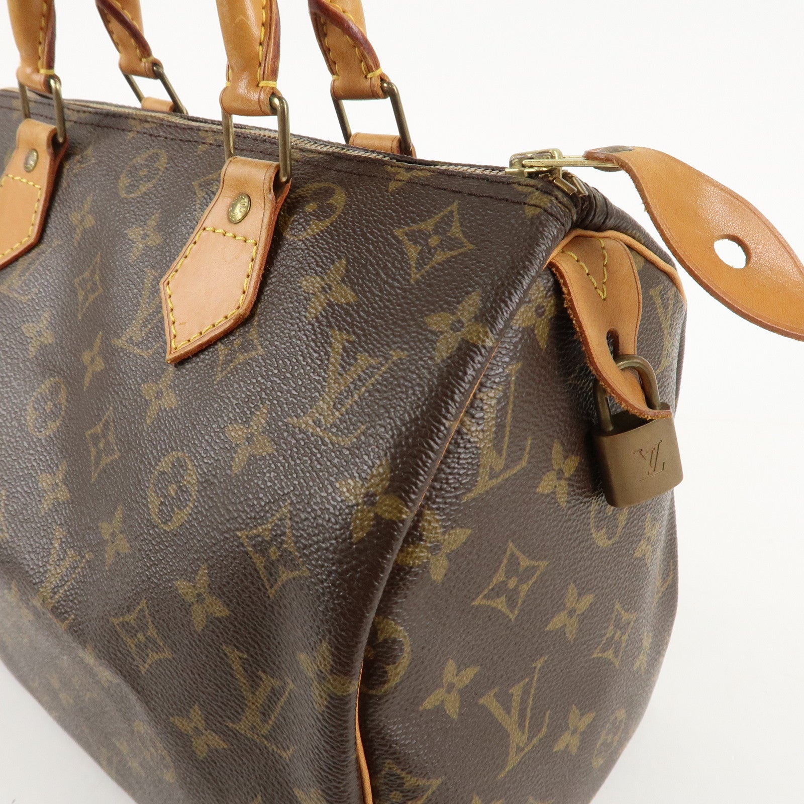 Louis Vuitton Monogram Speedy 30 Hand Bag Boston Bag M41526