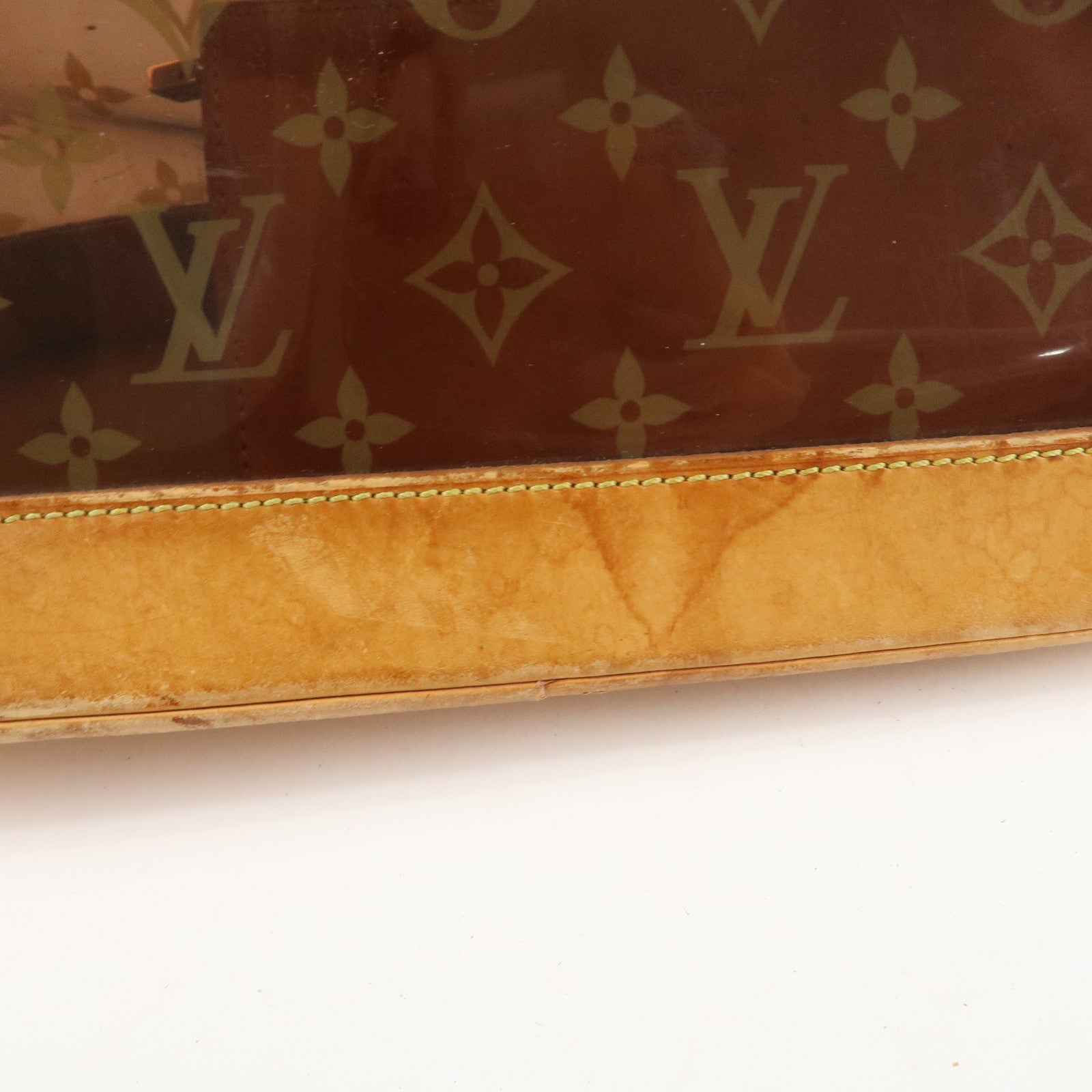 Louis Vuitton Monogram Vinyl Cabas Ambre MM Tote Bag M92501 Used