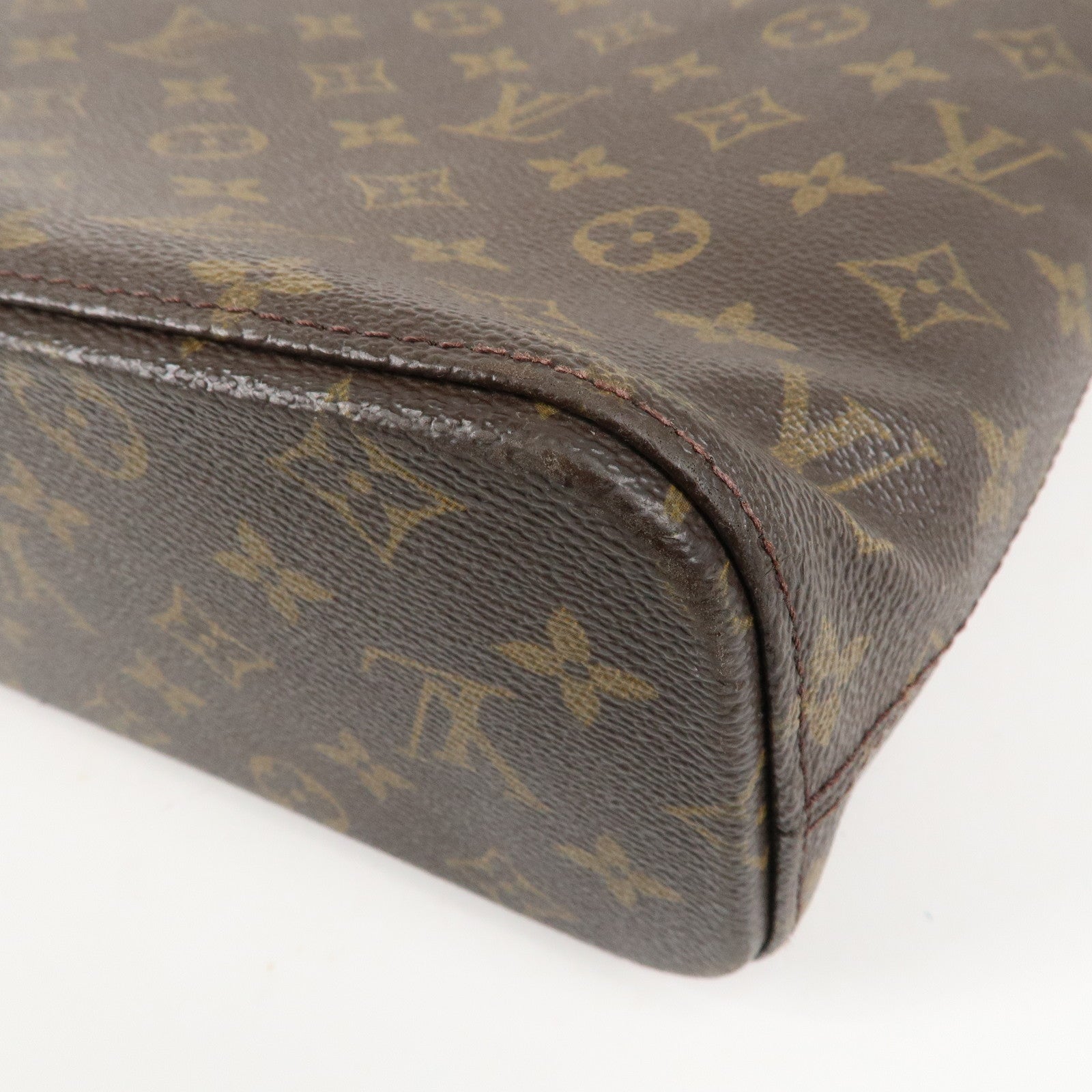 Louis Vuitton Monogram Luco Tote Bag Hand Bag Brown M51155