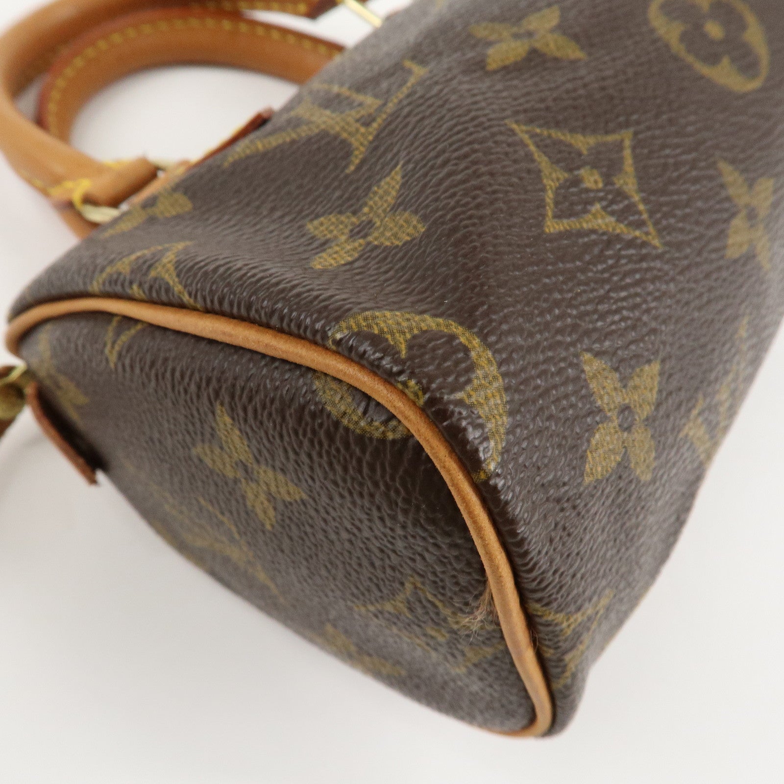 Louis Vuitton Monogram Mini Speedy 
Strap M41534 J00145 Used