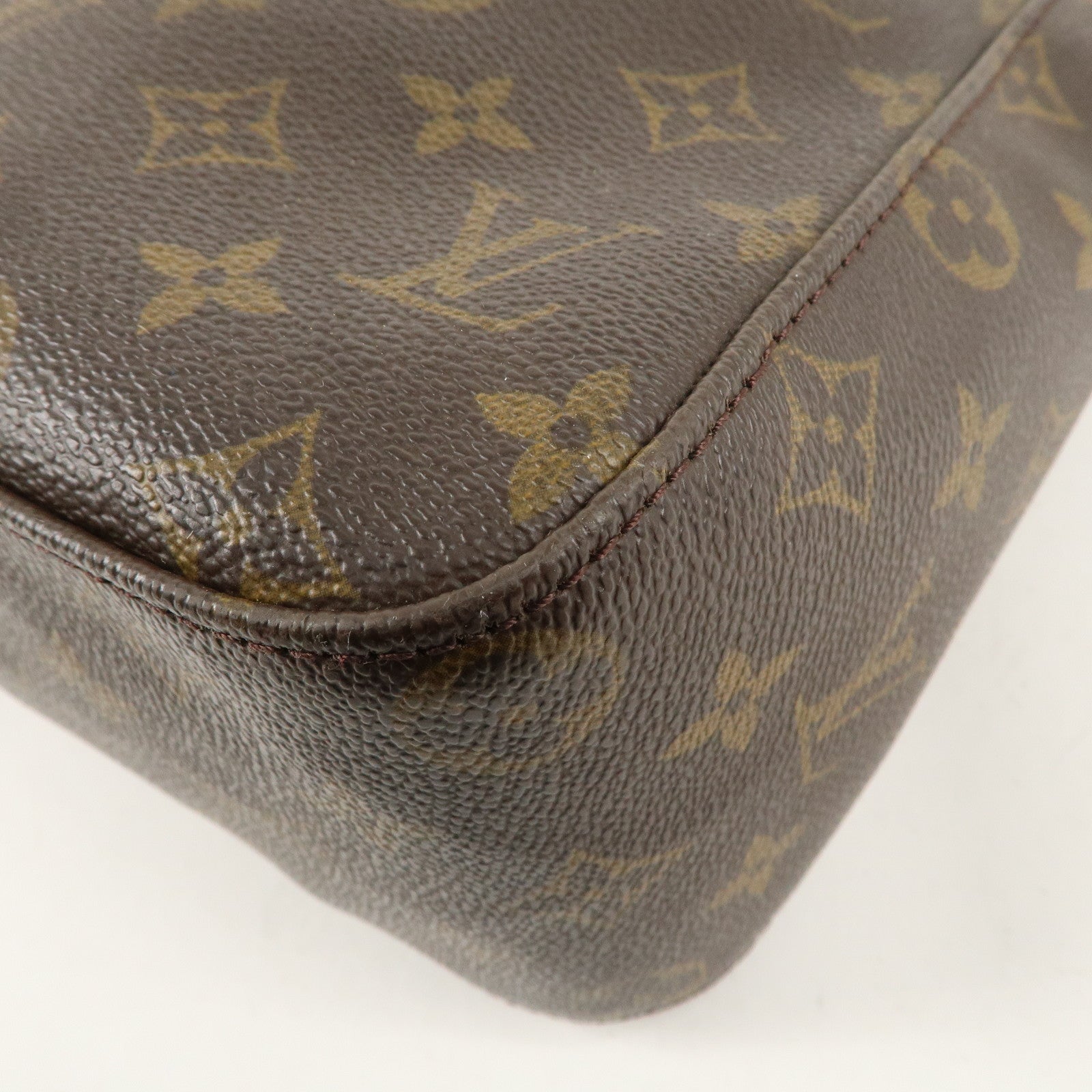 Louis Vuitton Monogram Looping GM Shoulder Bag Brown M51145