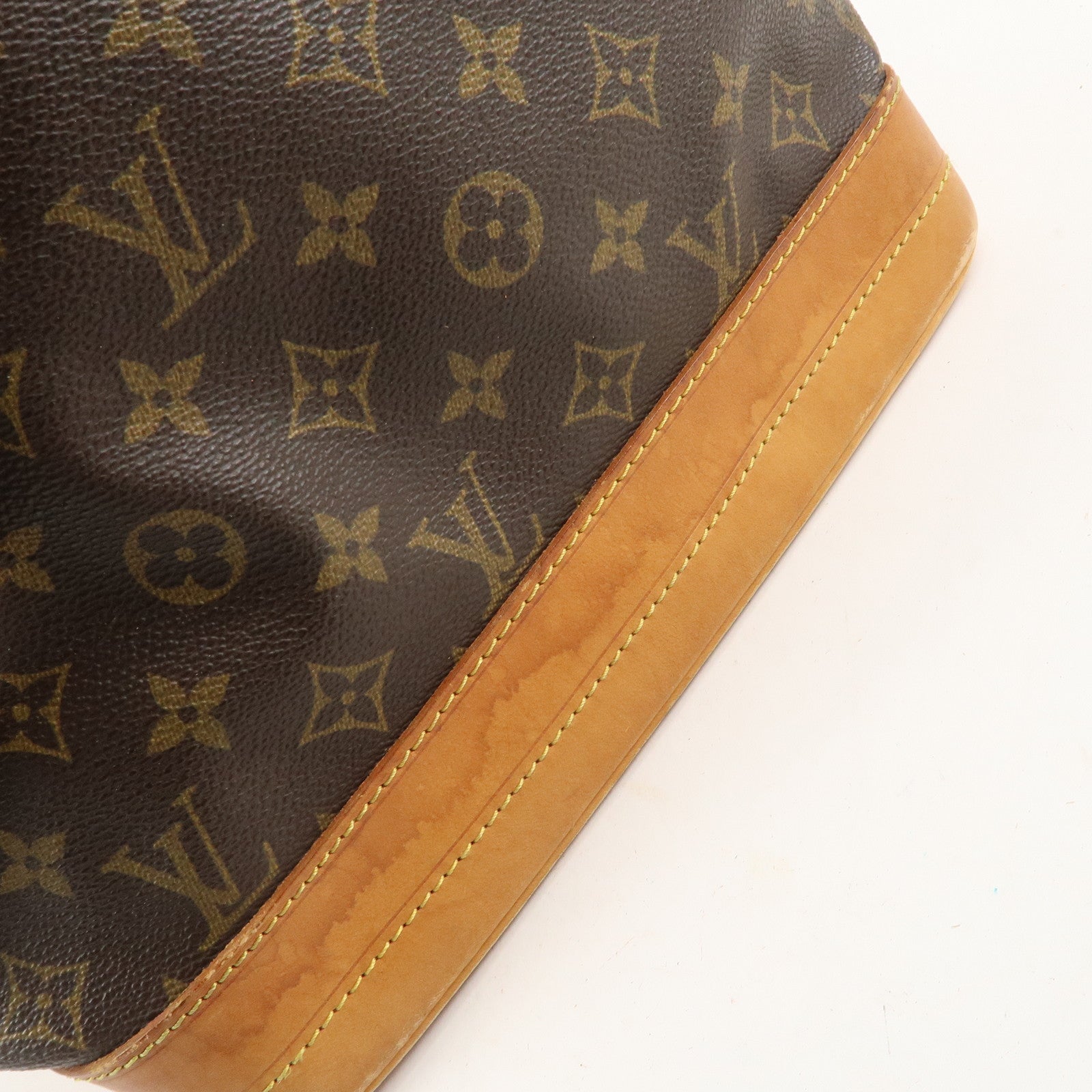 Louis Vuitton Monogram Noe Shoulder Bag Hand Bag Brown M42224