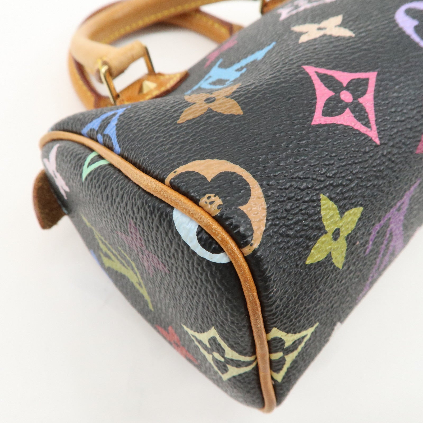 Louis Vuitton Monogram Multicolor Mini Speedy J00145 M92644 Used