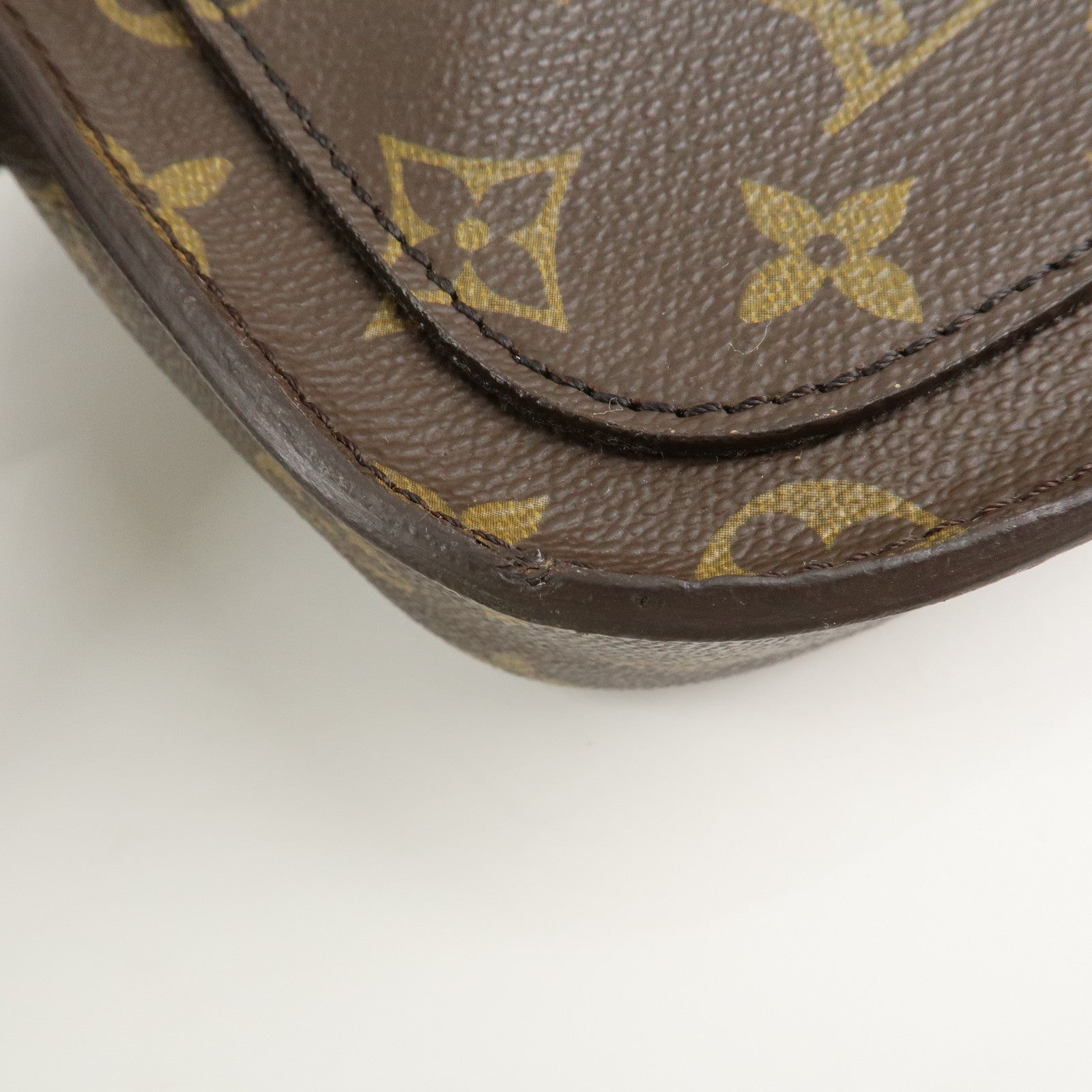 Louis Vuitton Monogram Mini Saint Cloud Shoulder Bag M51244 Used