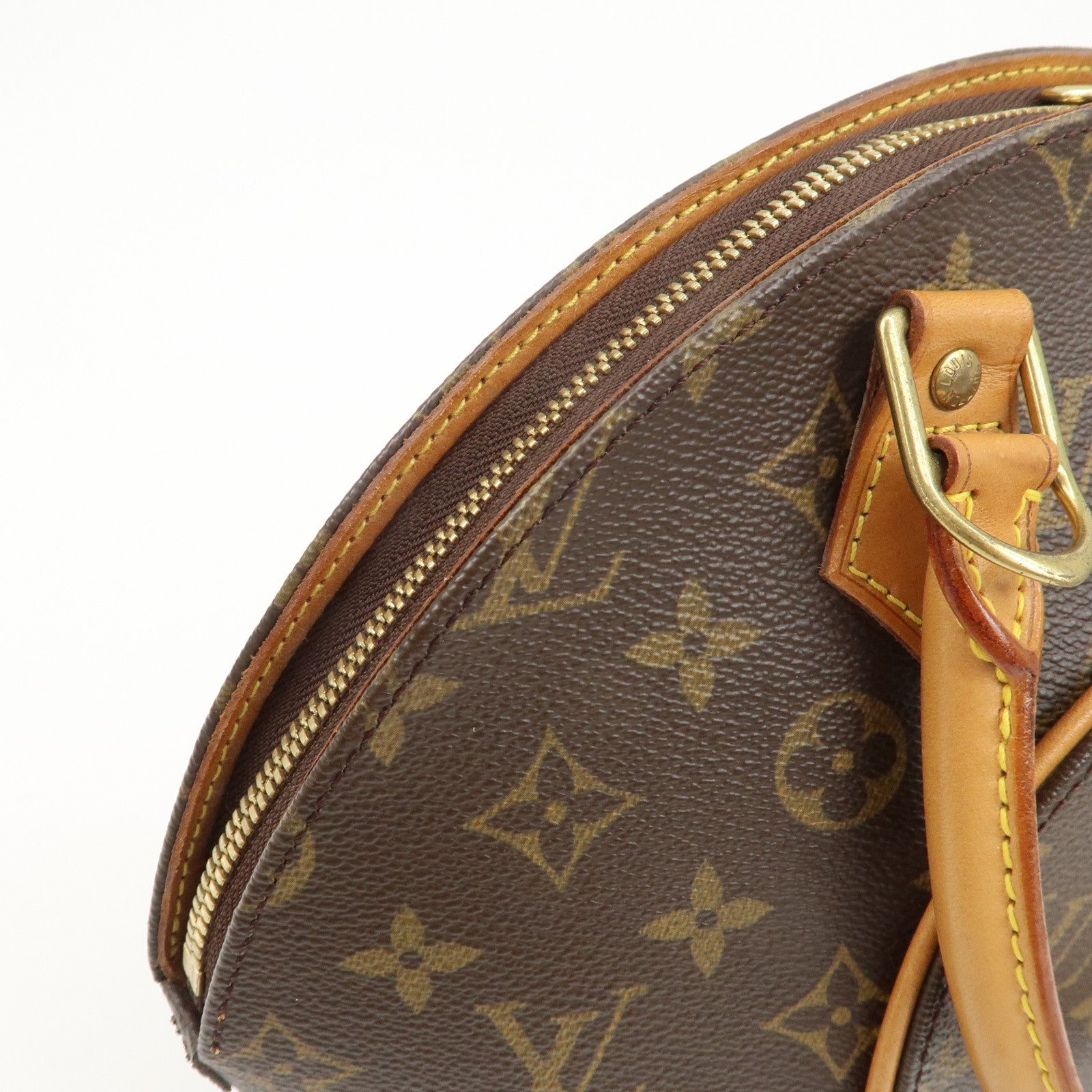 Louis Vuitton Monogram Ellipse MM Hand Bag Brown M51127