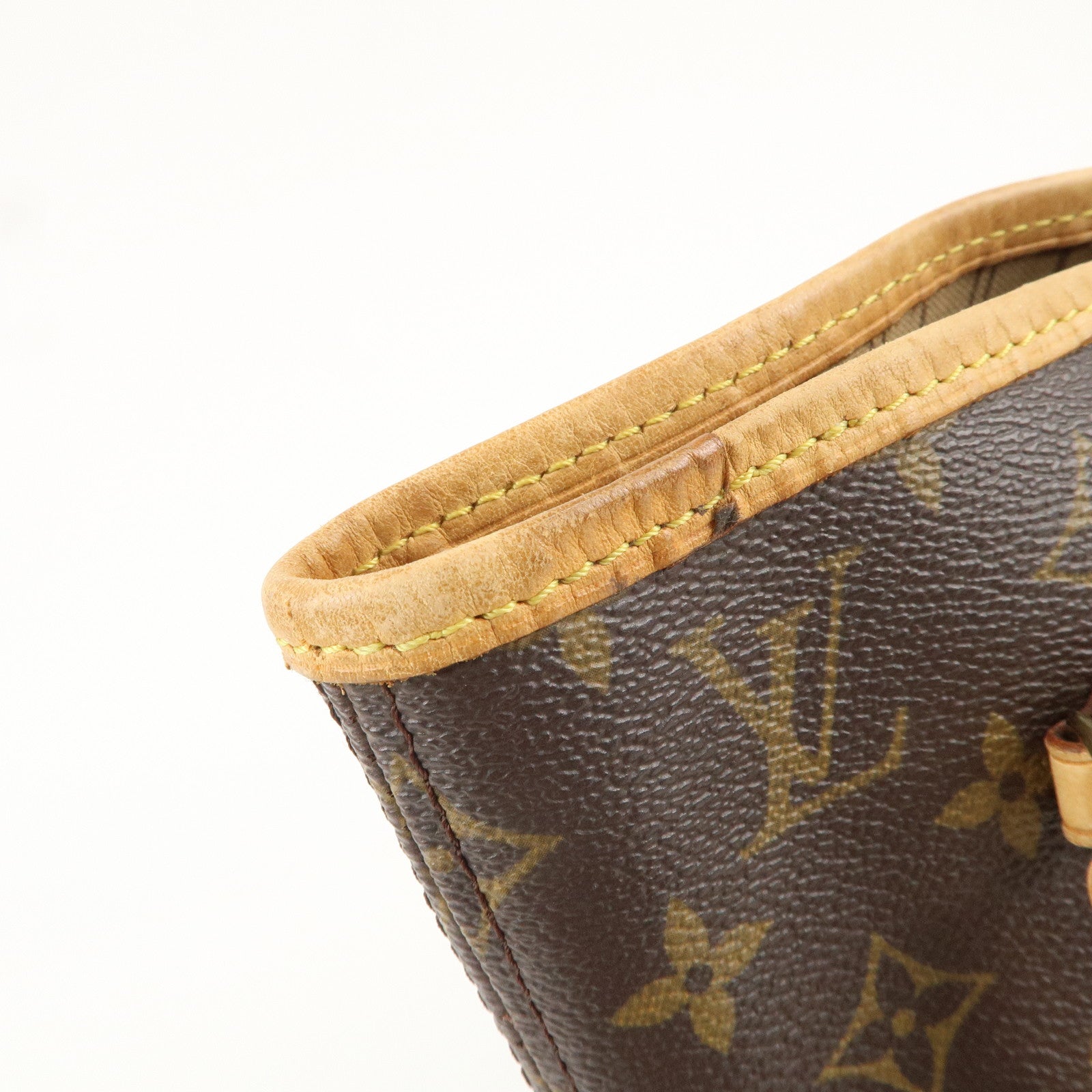 Louis Vuitton Monogram Neverfull MM Tote Bag Brown M40156