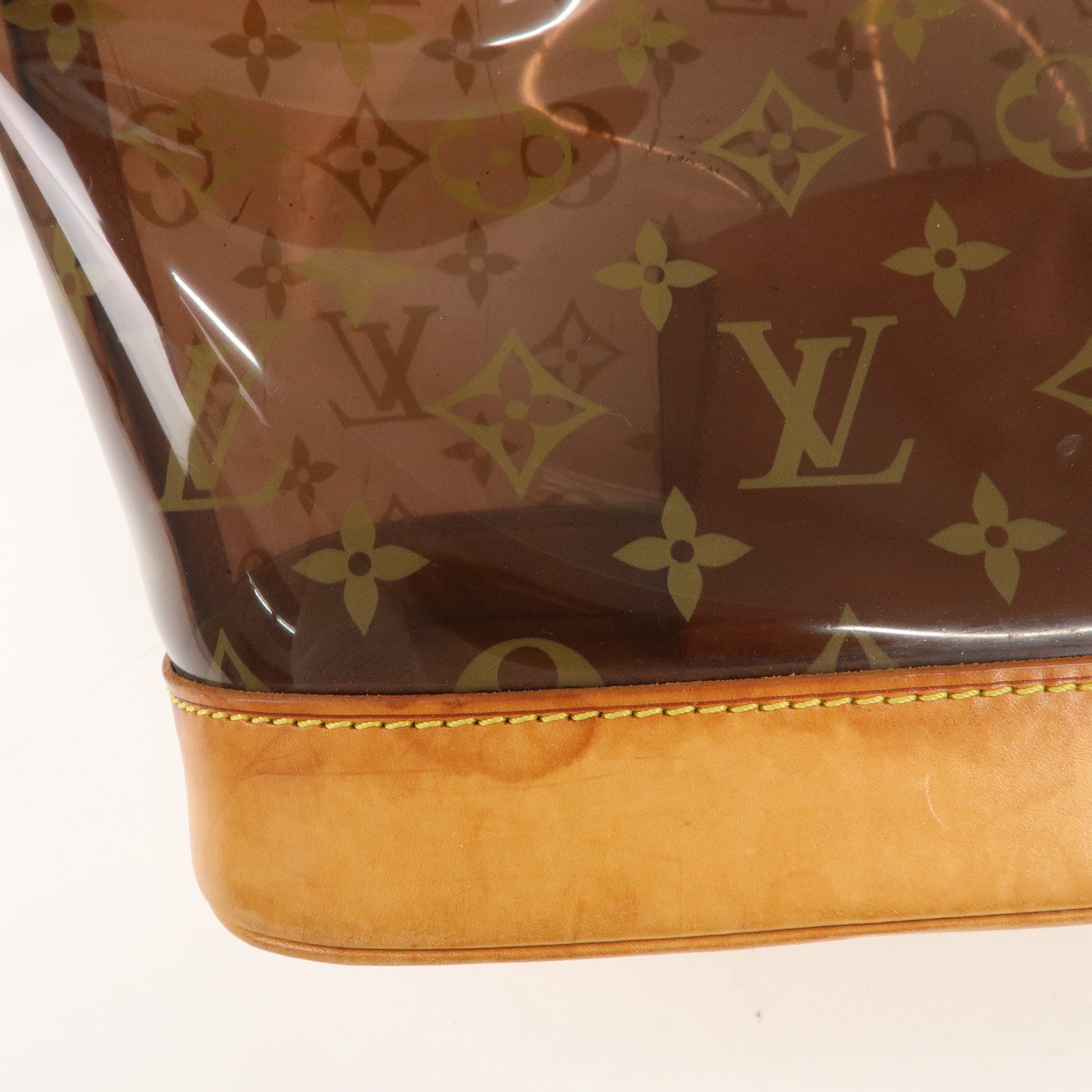 Louis Vuitton Monogram Vinyl Cabas Ambre MM Tote Bag M92501