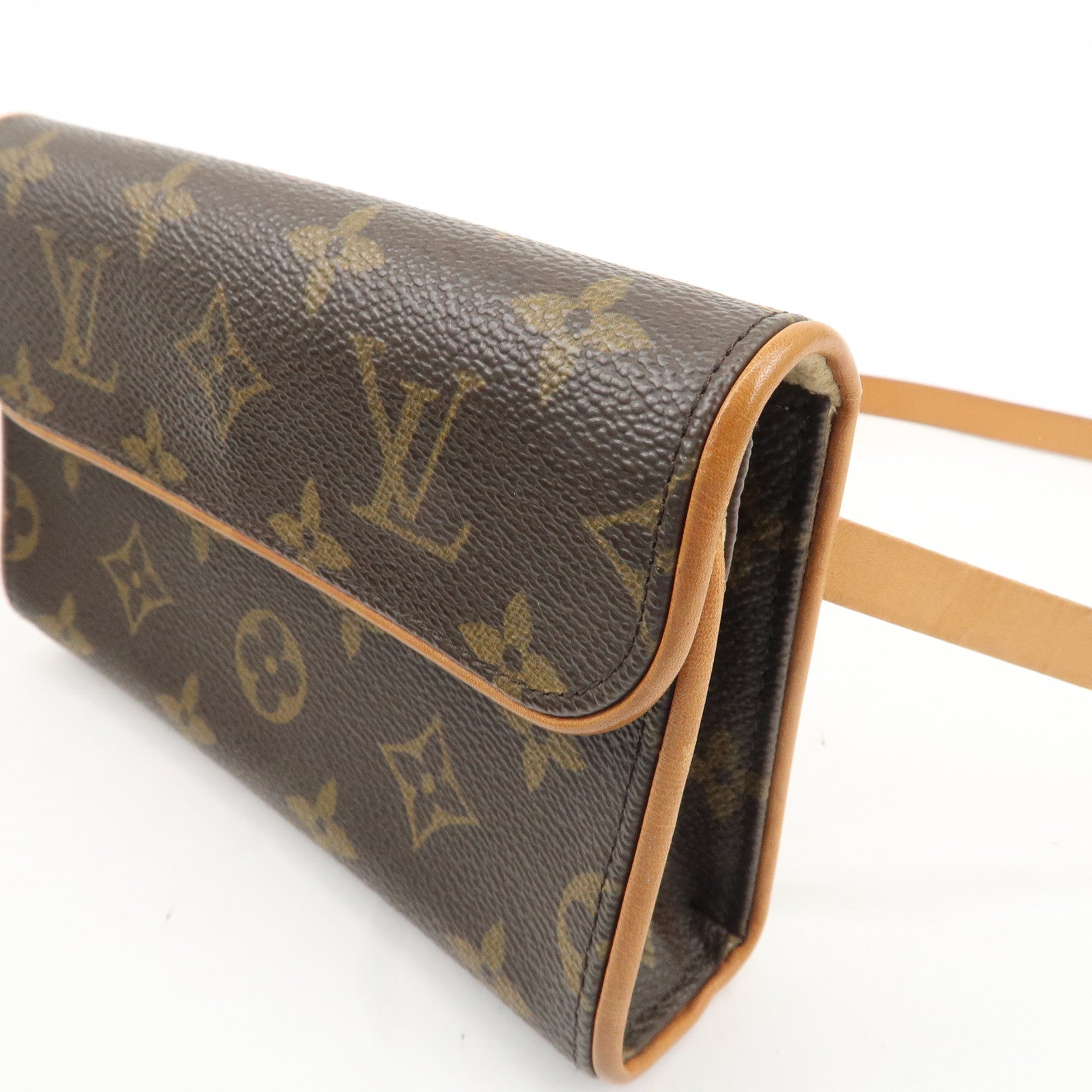 Louis Vuitton Monogram Pochette Florentine Waist Bag BeltXS M51855 Used