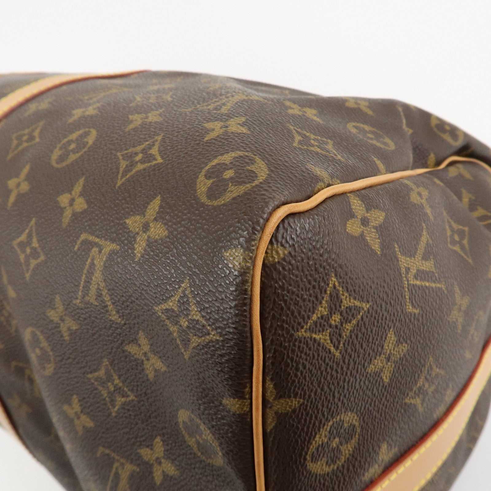 Louis Vuitton Monogram Keep All Bandouliere 50 Boston Bag M41416