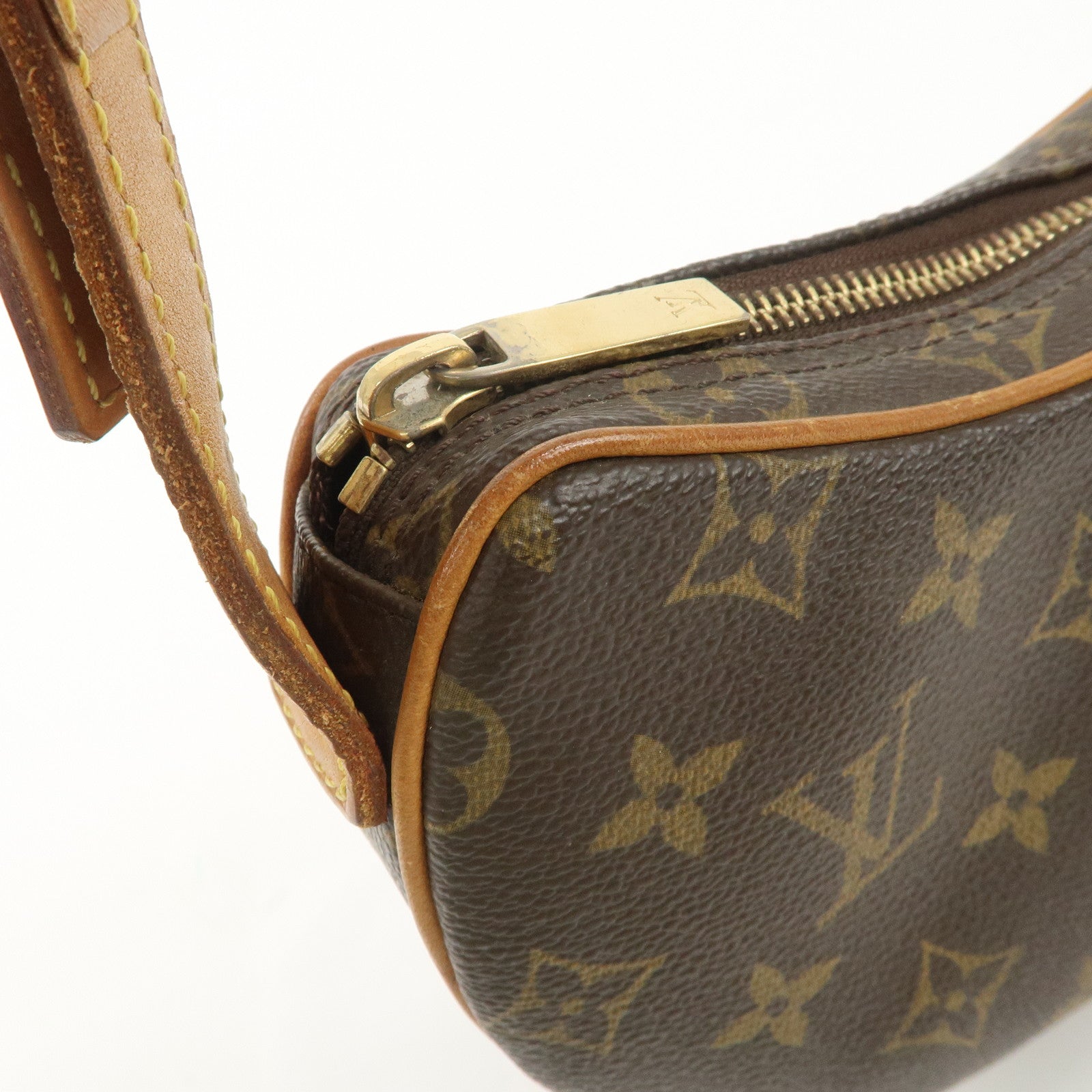 Louis Vuitton Monogram Pochette Croissant Shoulder Bag M51510 Used