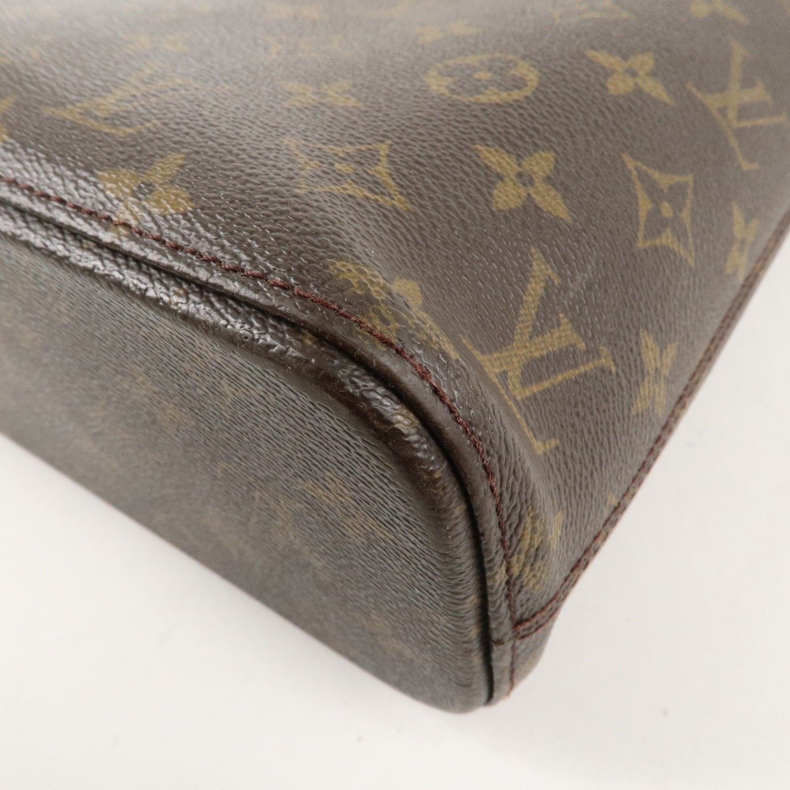 Louis Vuitton Monogram Luco Tote Bag Hand Bag Brown M51155