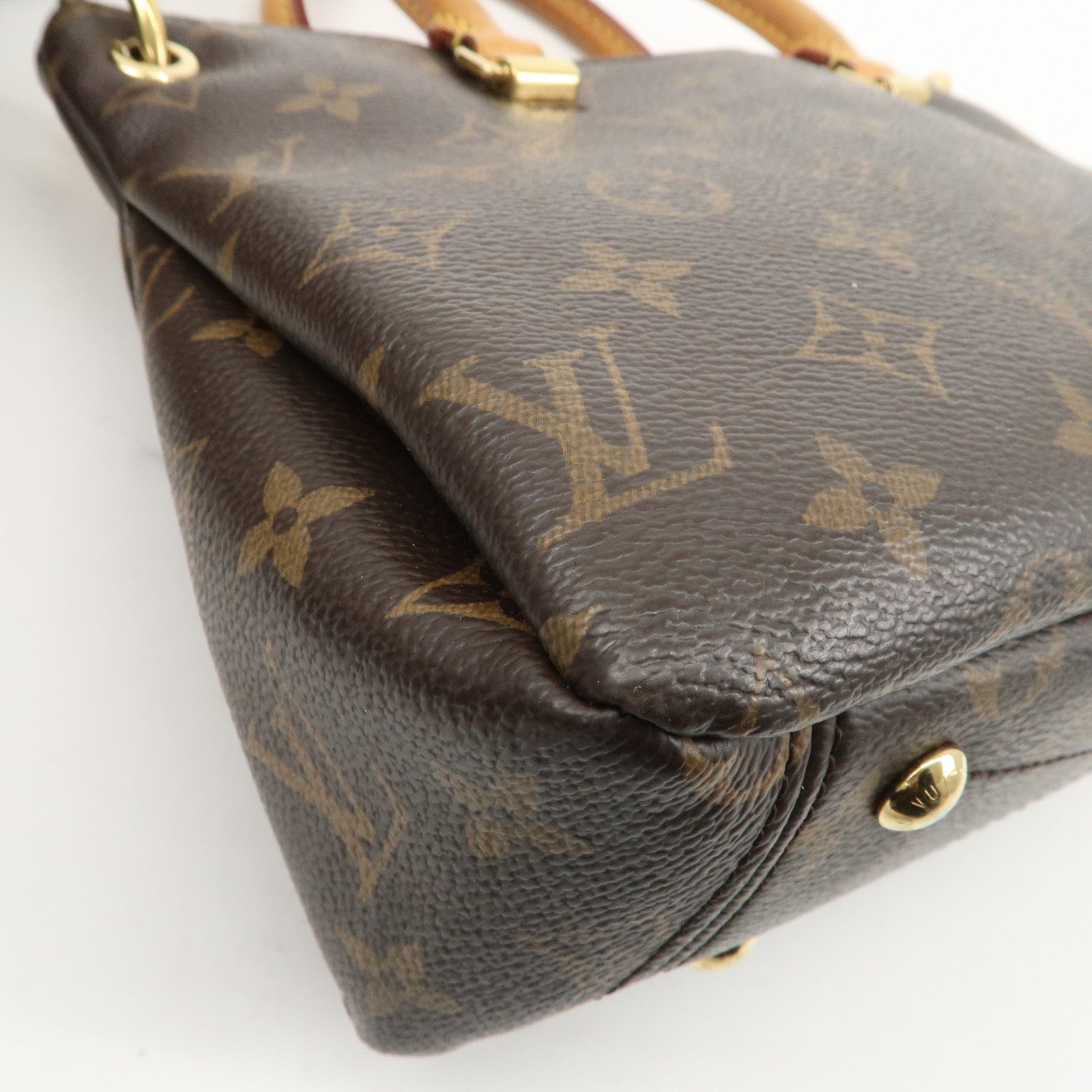 Louis Vuitton MonogramPallas BB 2Way Hand Bag Shoulder Bag M41241 Used