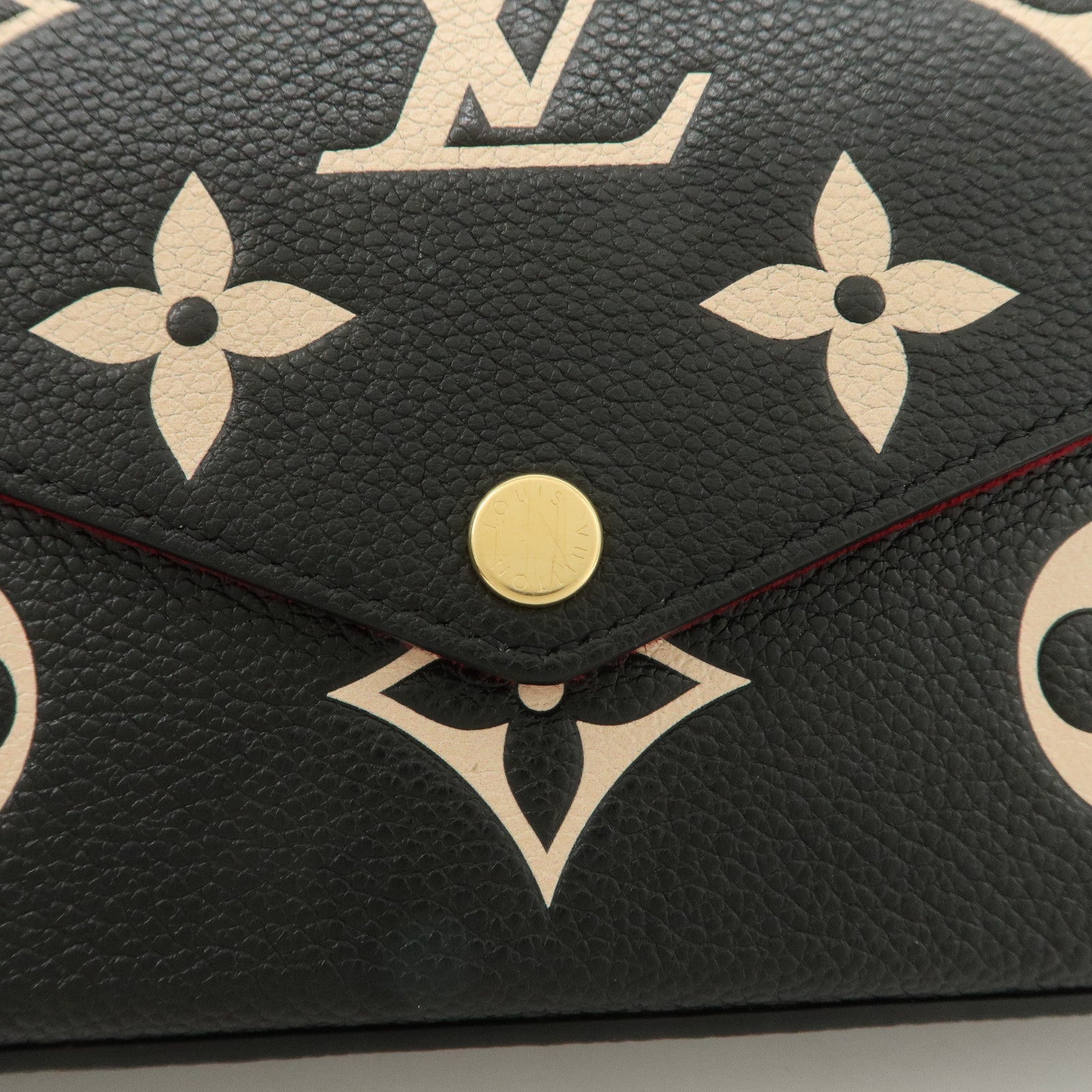 Louis Vuitton Monogram Empreinte Pochette Félicie Black M82479 Used