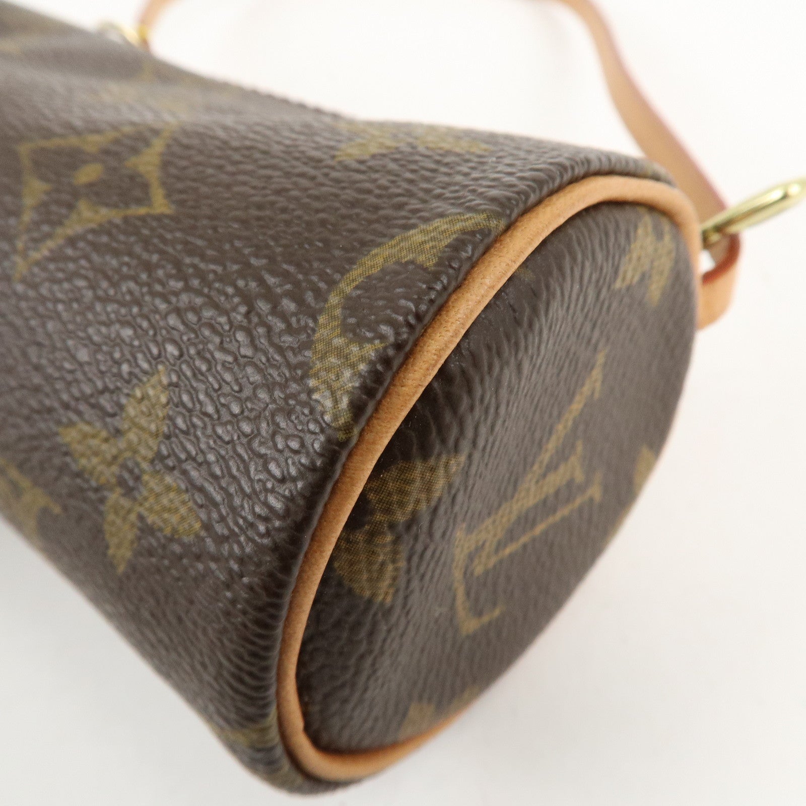 Louis Vuitton Monogram Mini Pouch for Papillon Bag Brown Used